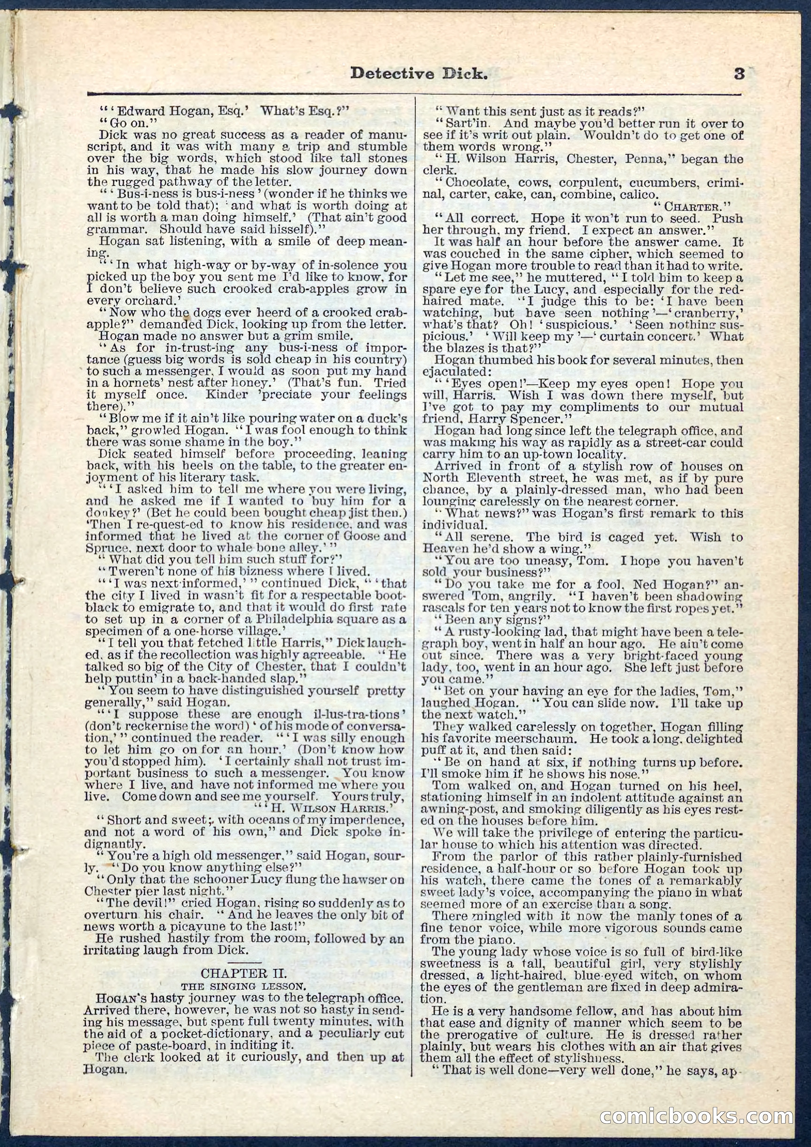 Beadle's Pocket Library No. 69 — page 3 of 32