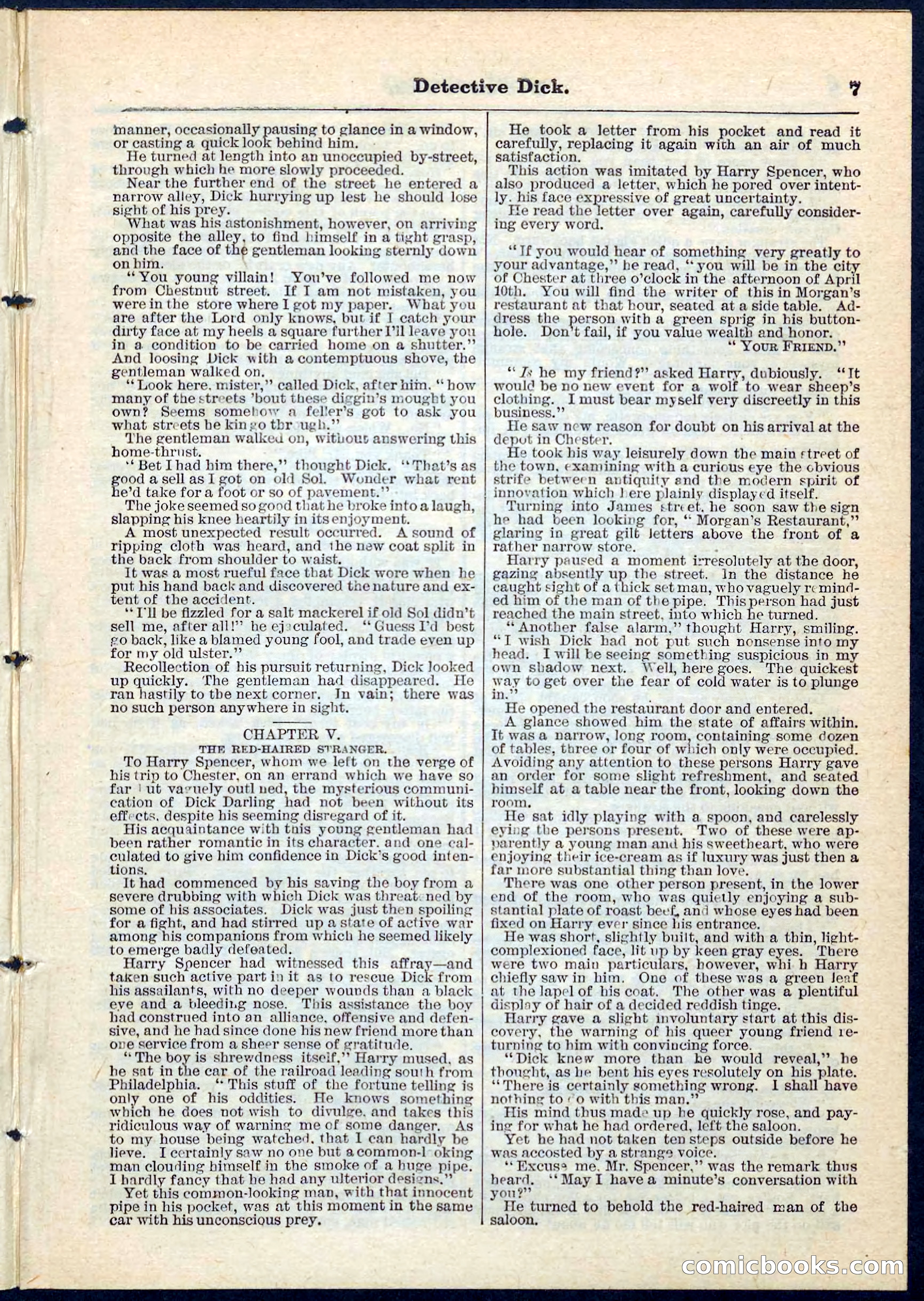 Beadle's Pocket Library No. 69 — page 7 of 32