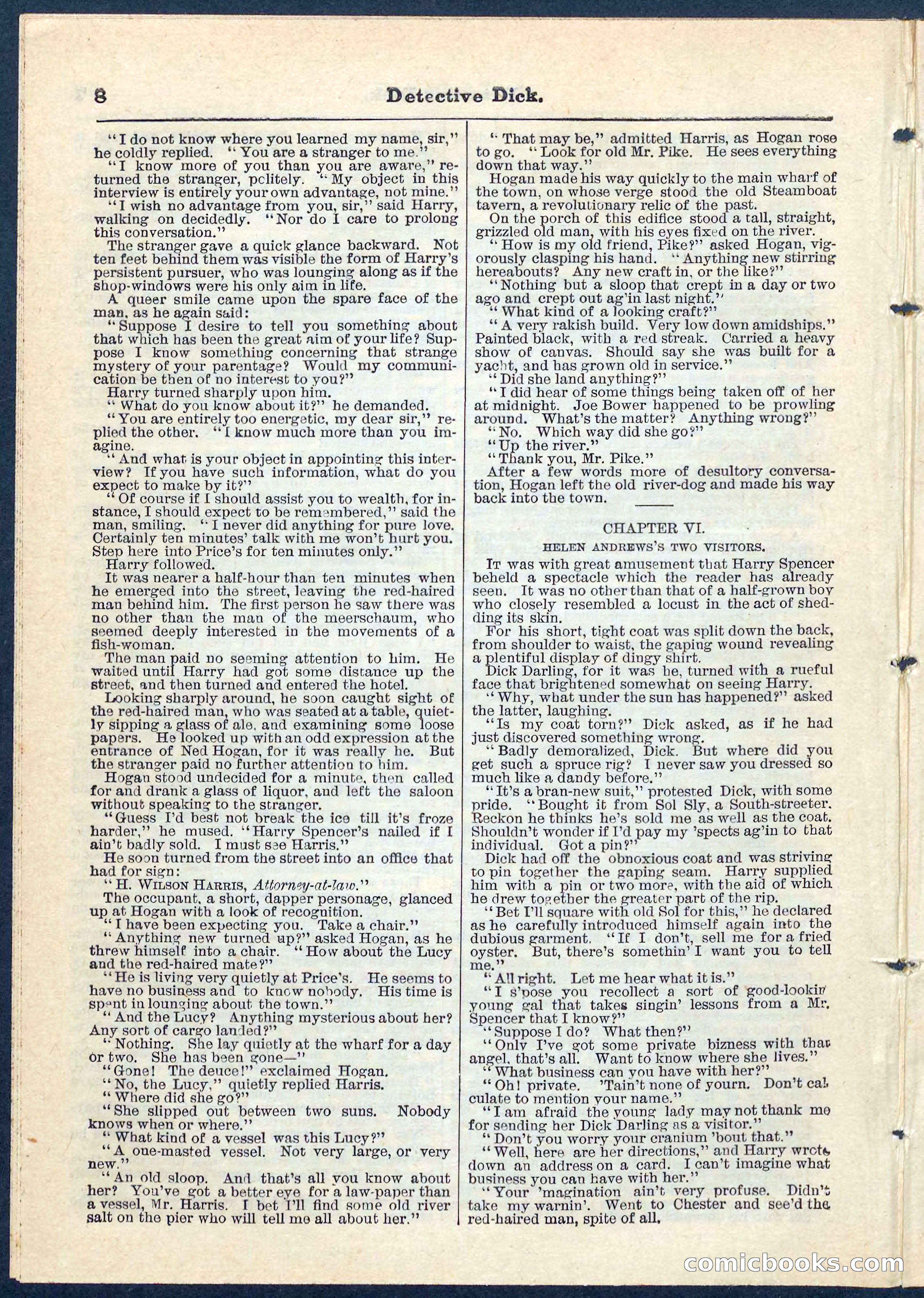 Beadle's Pocket Library No. 69 — page 8 of 32