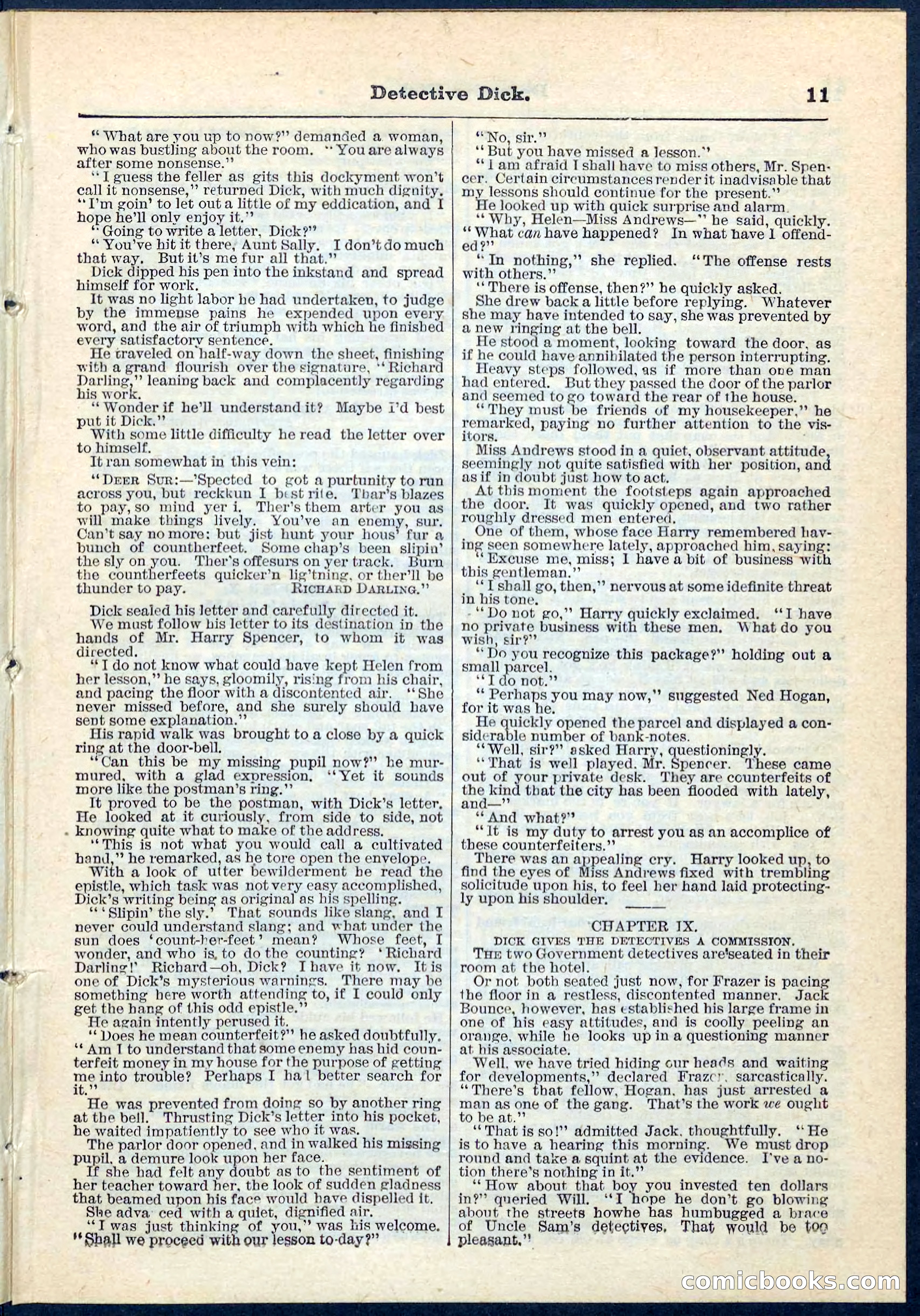 Beadle's Pocket Library No. 69 — page 11 of 32