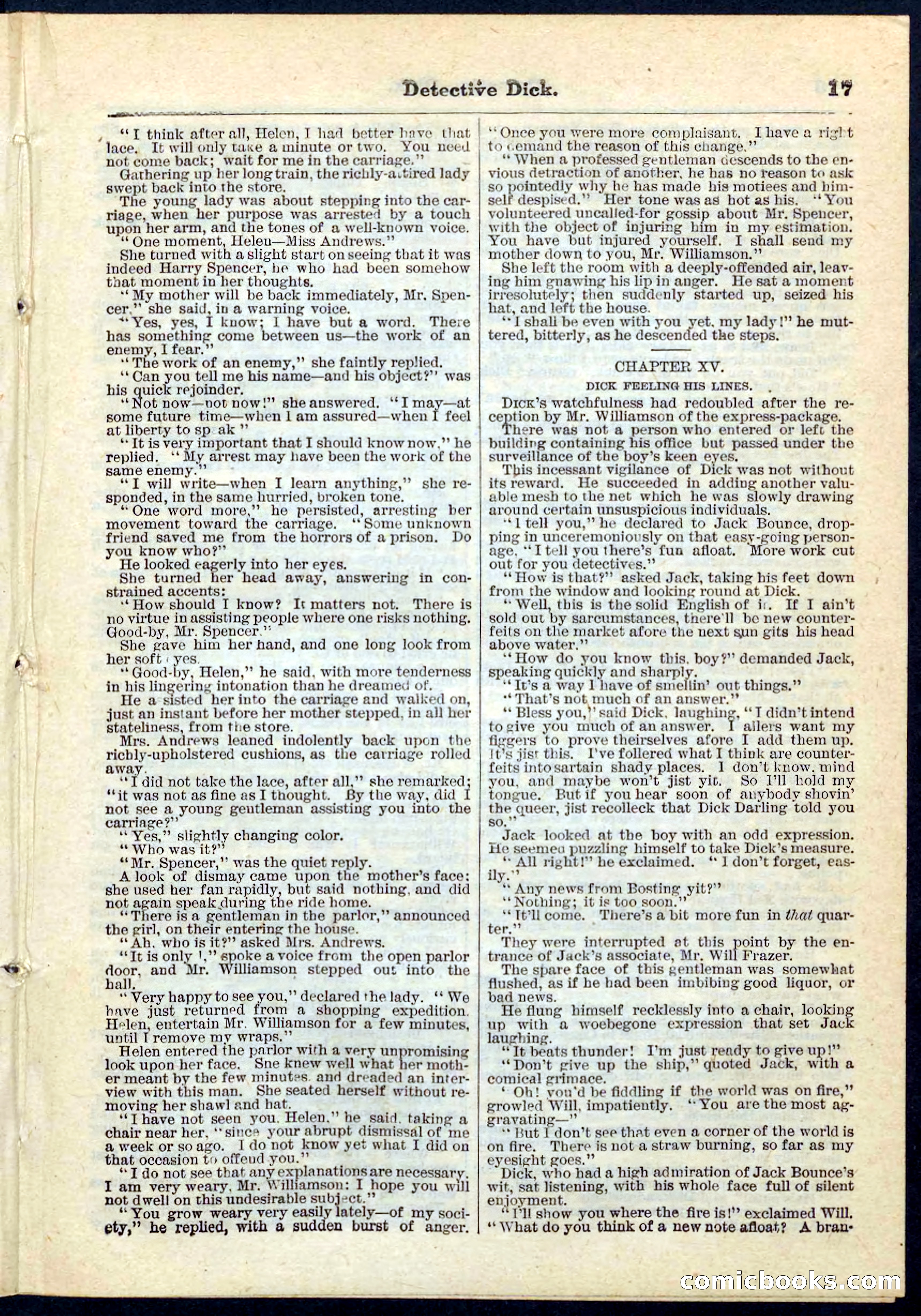 Beadle's Pocket Library No. 69 — page 17 of 32