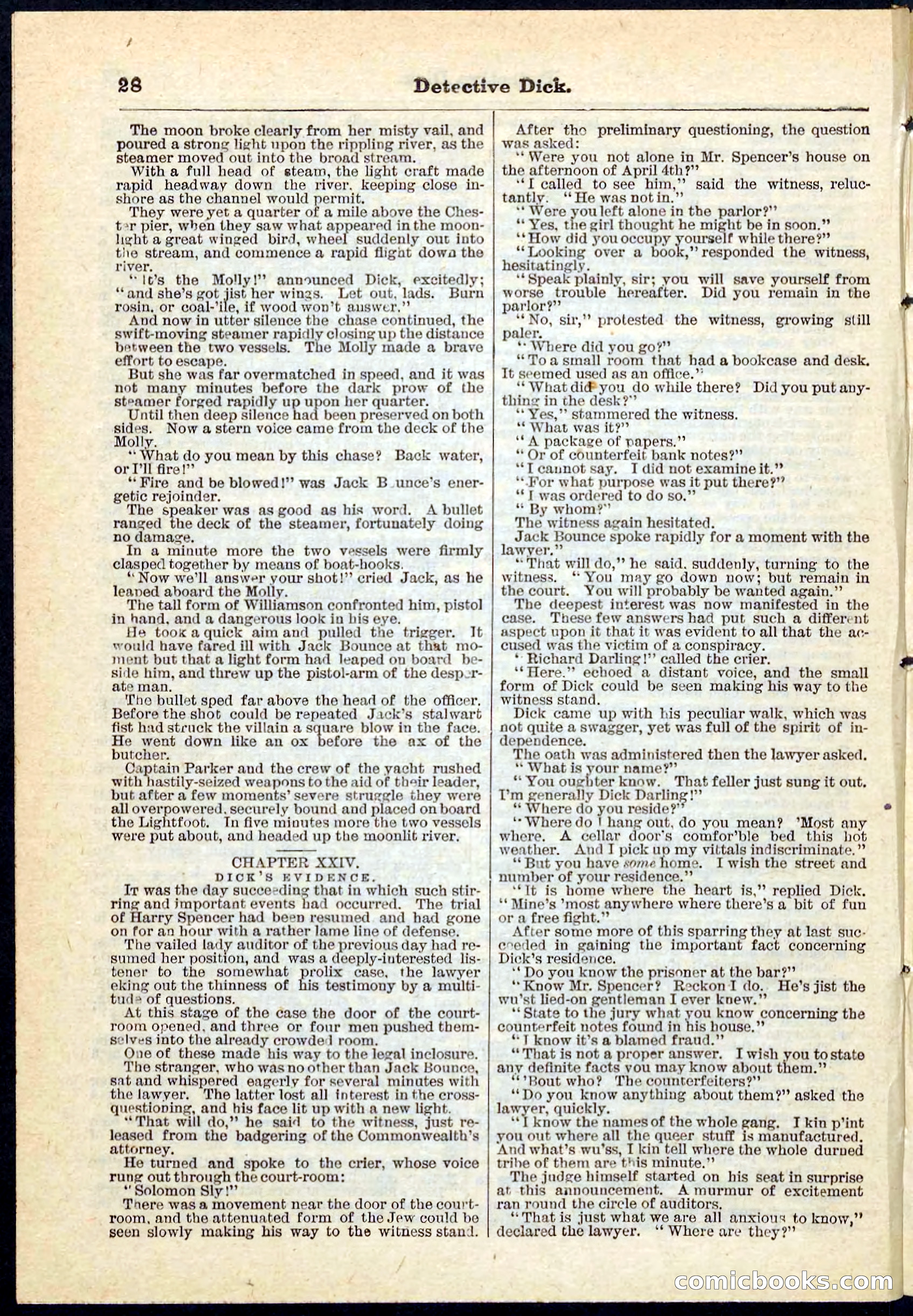 Beadle's Pocket Library No. 69 — page 28 of 32