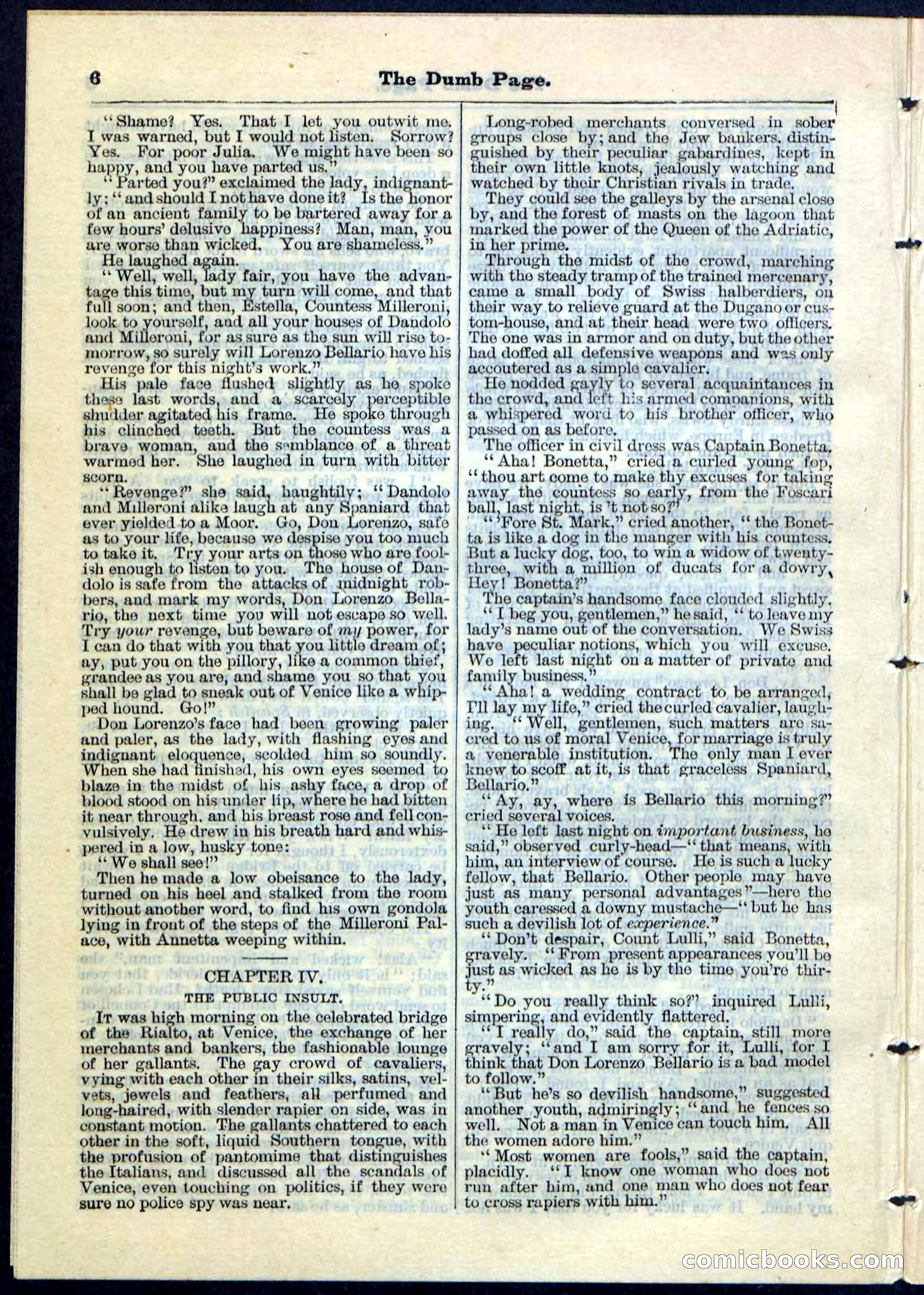 Beadle's Pocket Library No. 84 — page 6 of 32