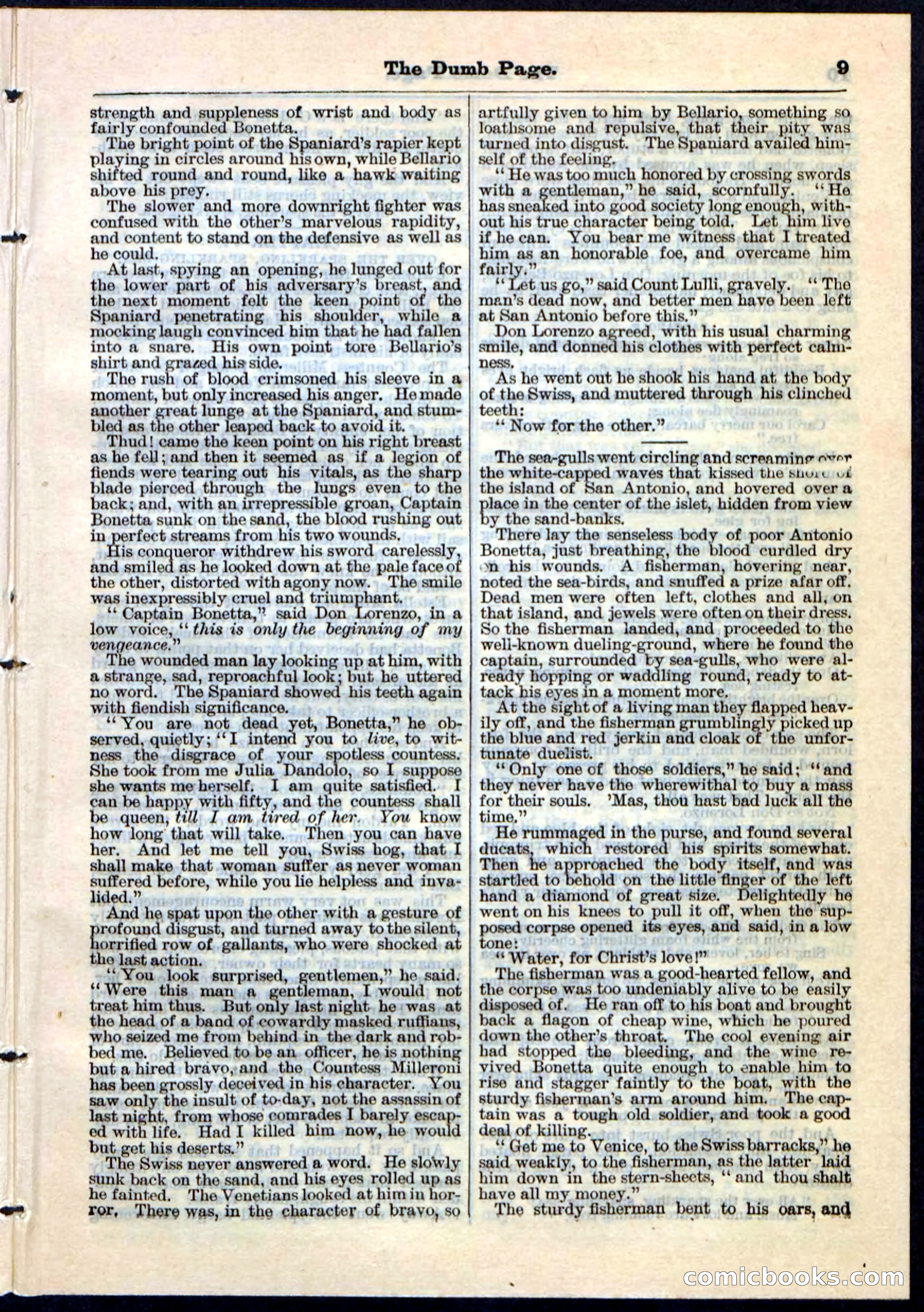 Beadle's Pocket Library No. 84 — page 9 of 32