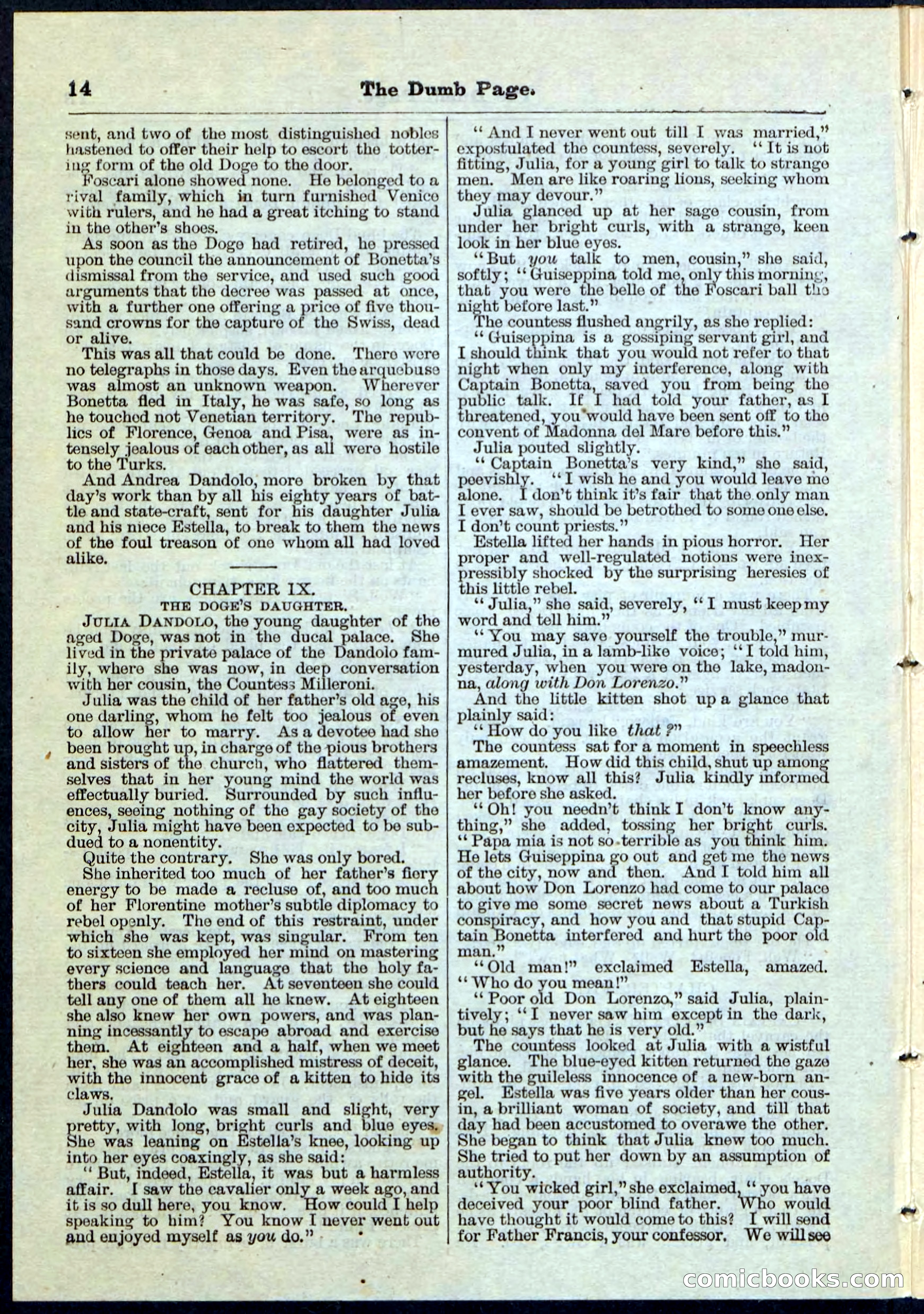 Beadle's Pocket Library No. 84 — page 14 of 32