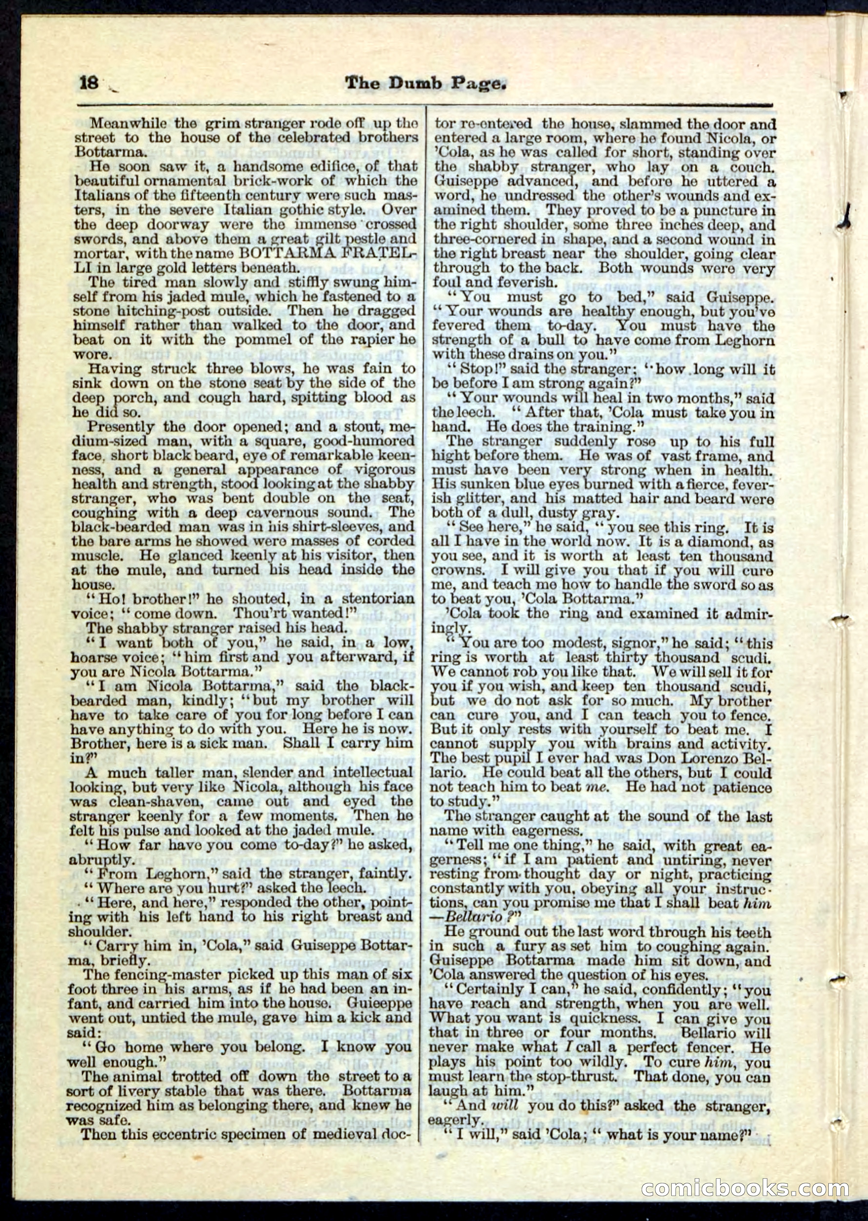 Beadle's Pocket Library No. 84 — page 18 of 32