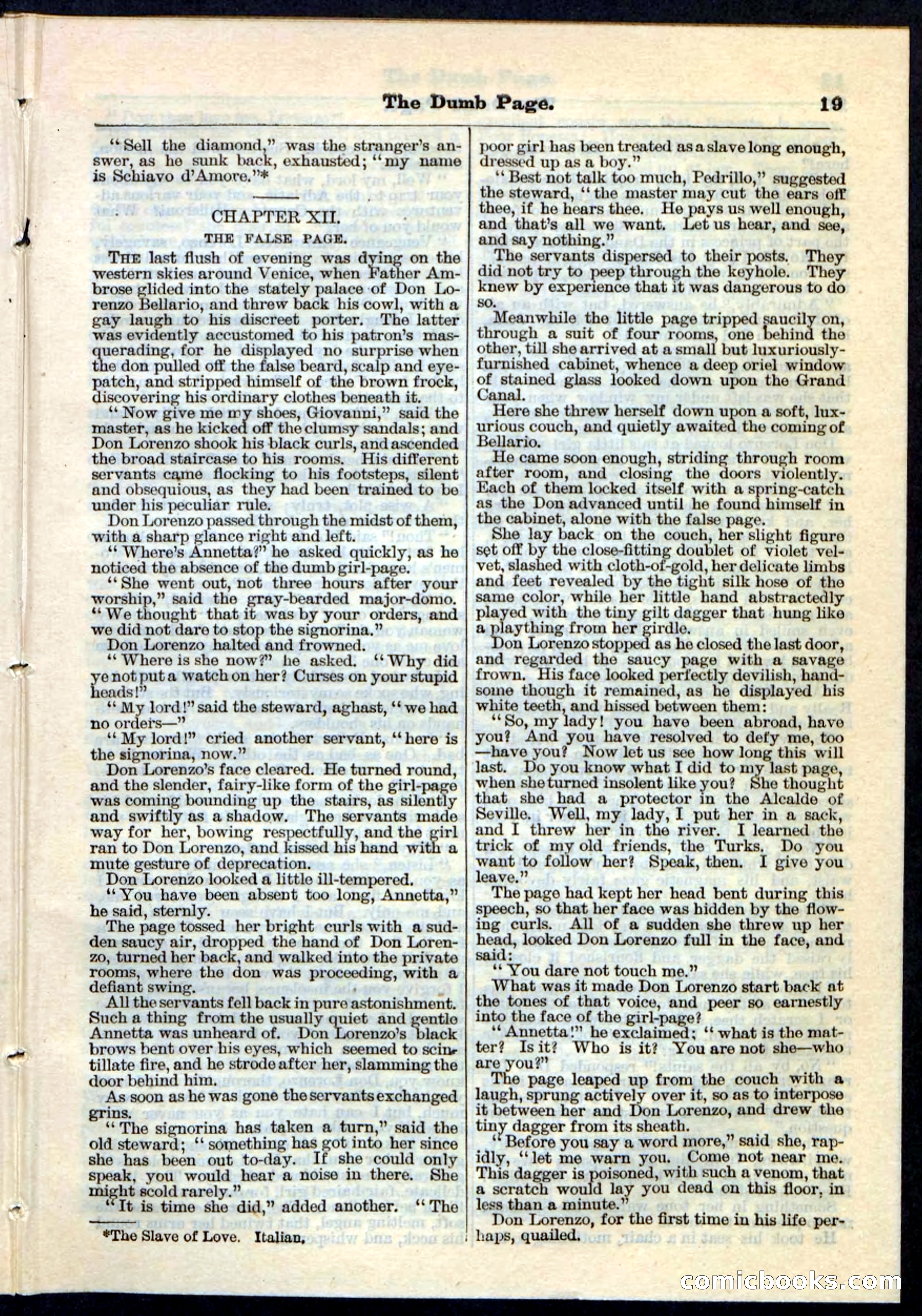 Beadle's Pocket Library No. 84 — page 19 of 32
