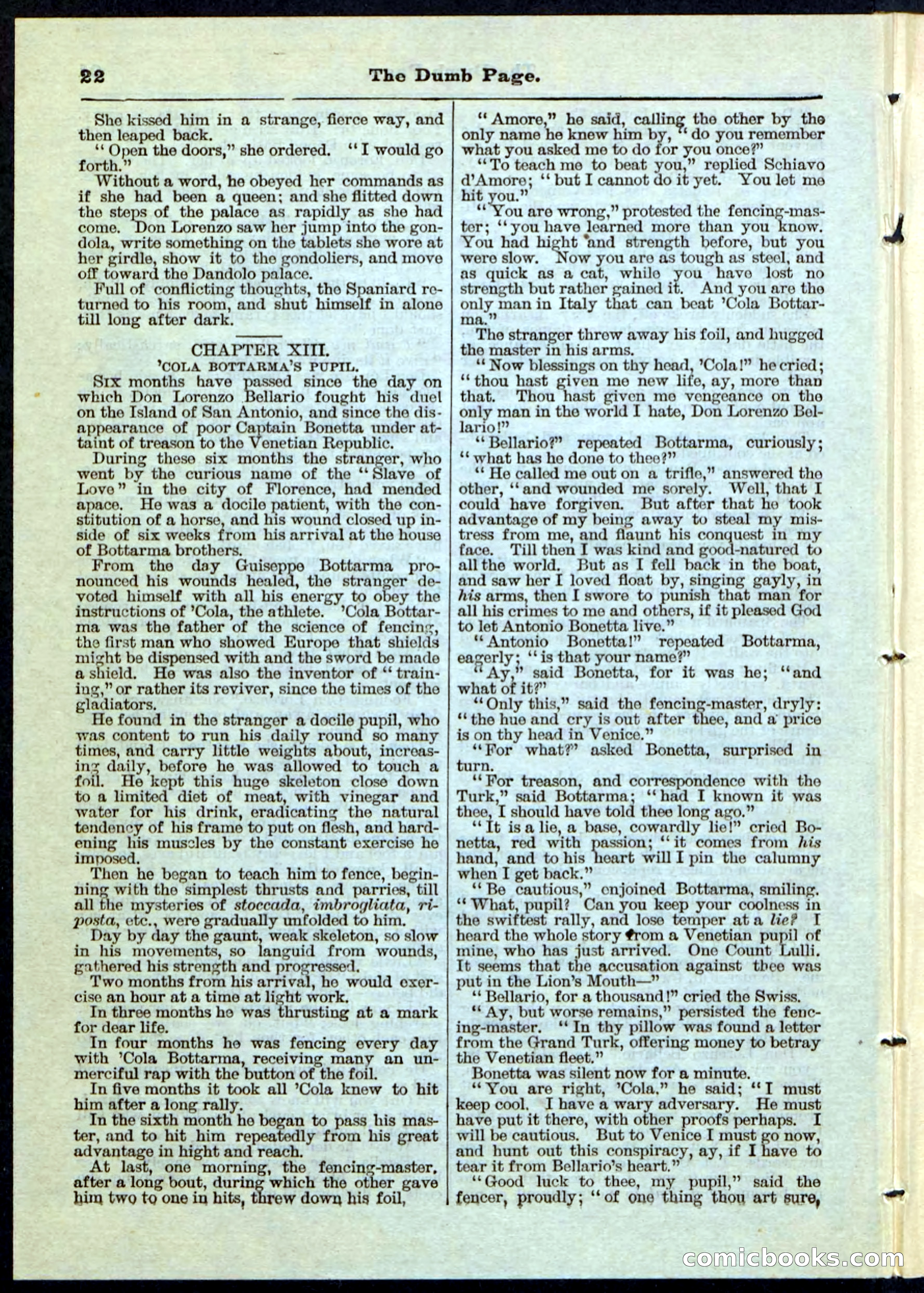 Beadle's Pocket Library No. 84 — page 22 of 32