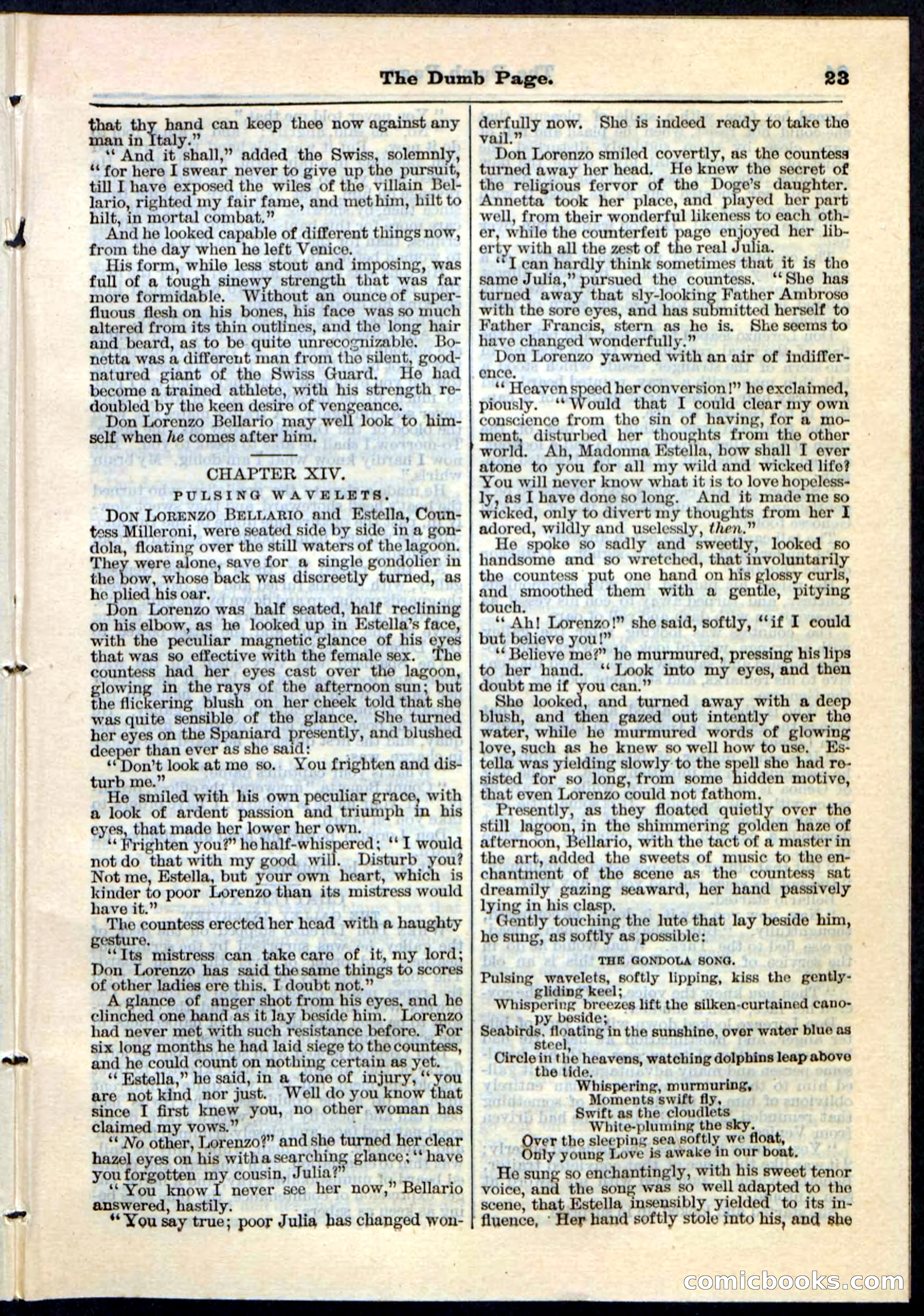 Beadle's Pocket Library No. 84 — page 23 of 32