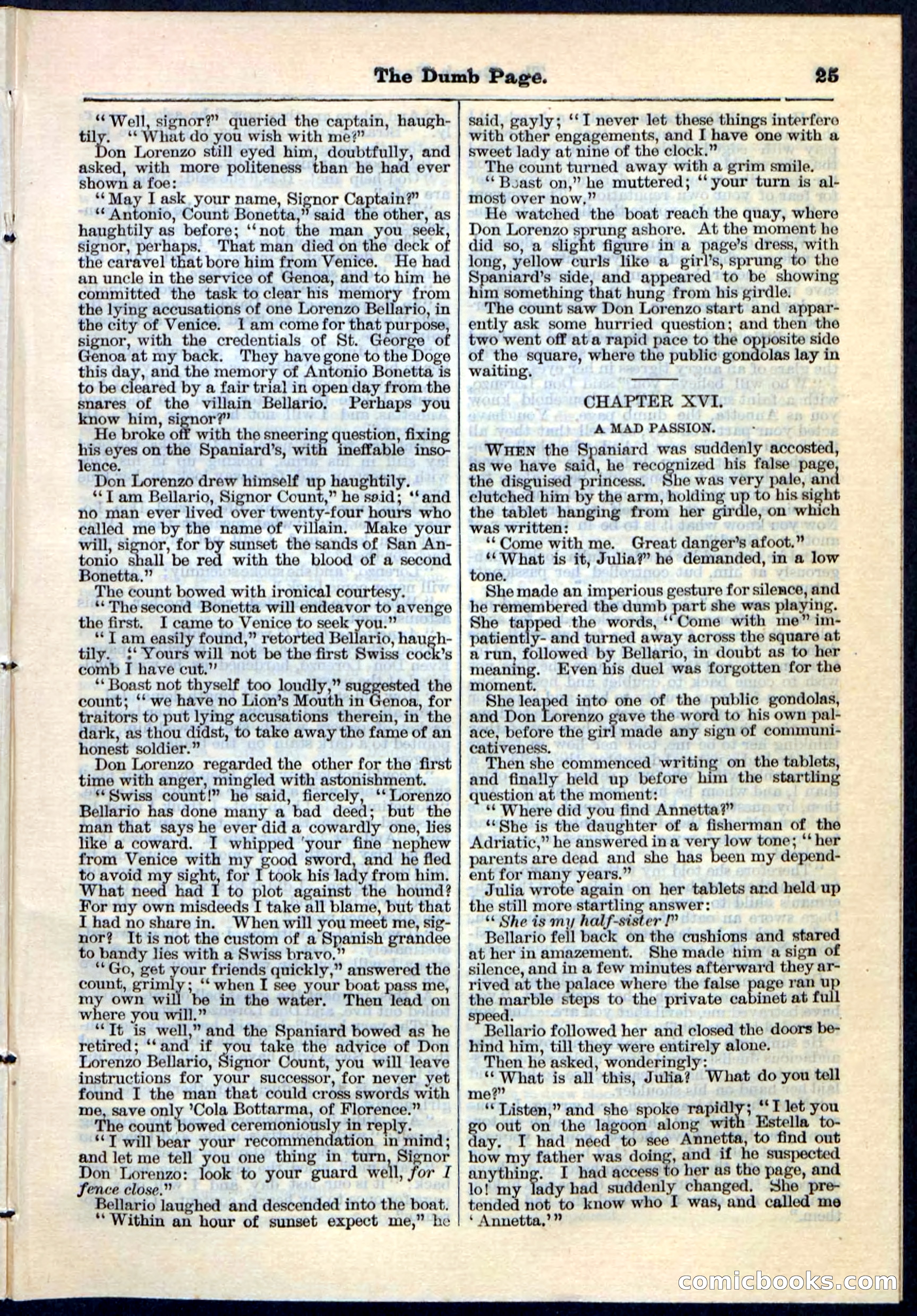 Beadle's Pocket Library No. 84 — page 25 of 32