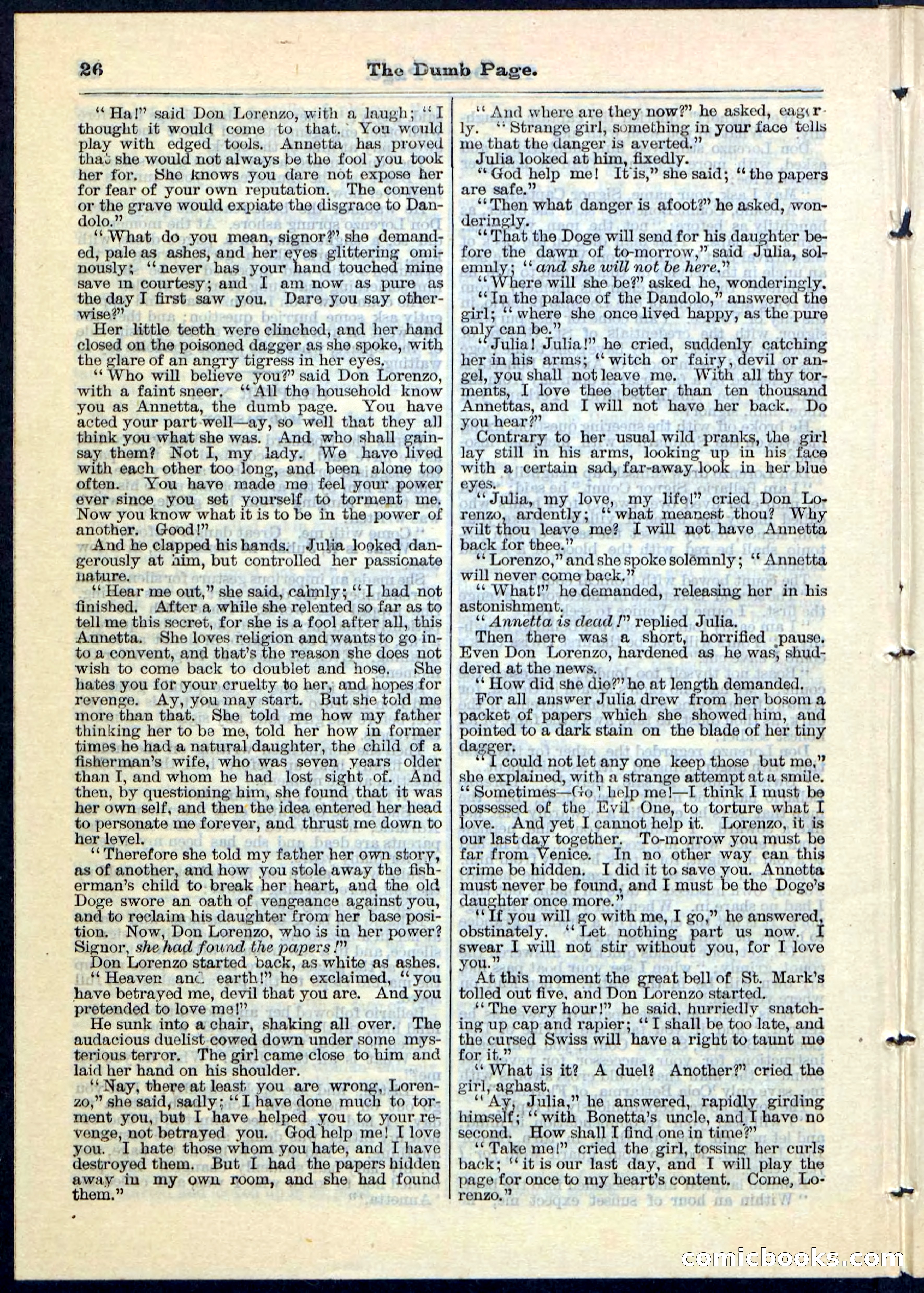 Beadle's Pocket Library No. 84 — page 26 of 32