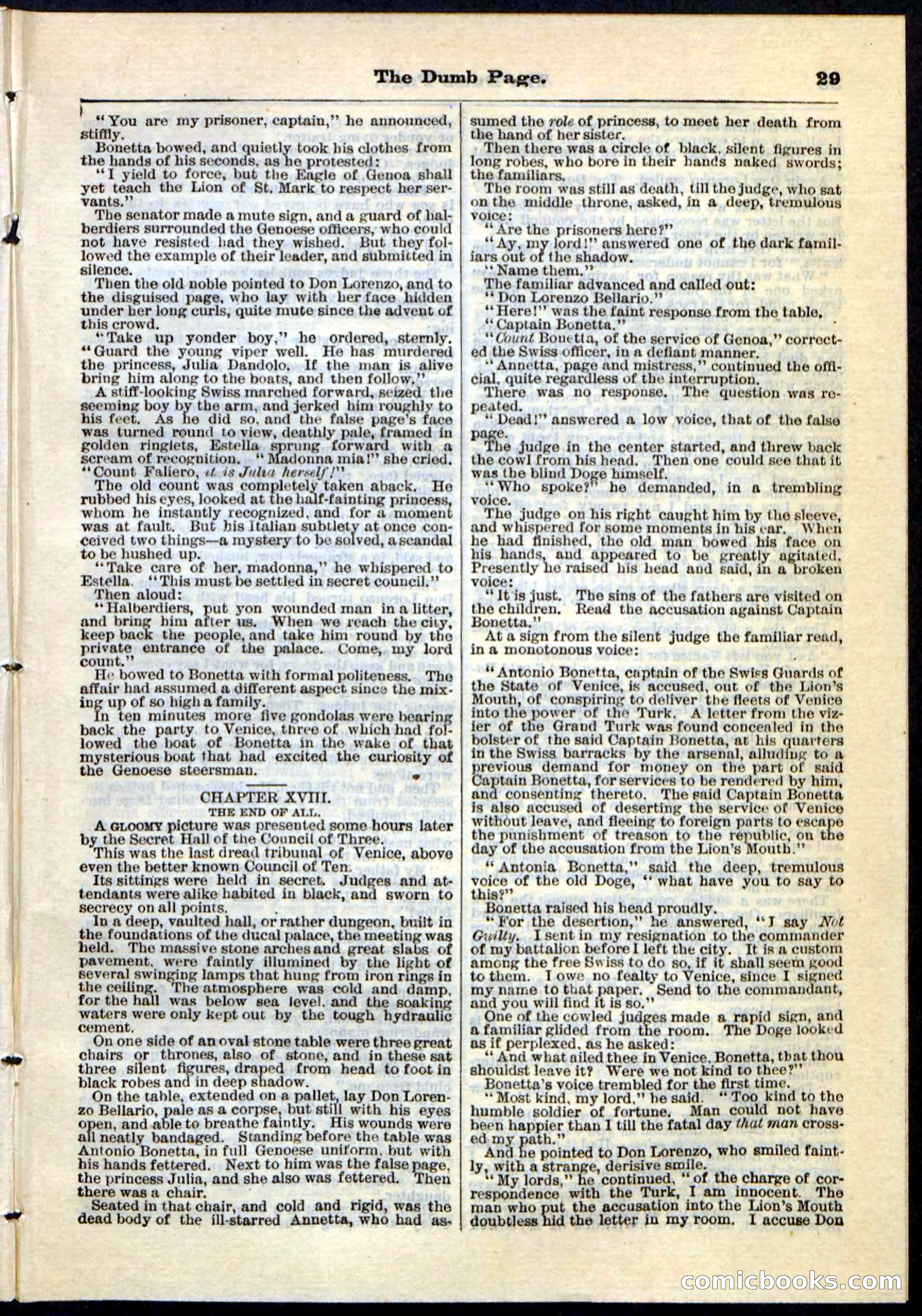 Beadle's Pocket Library No. 84 — page 29 of 32