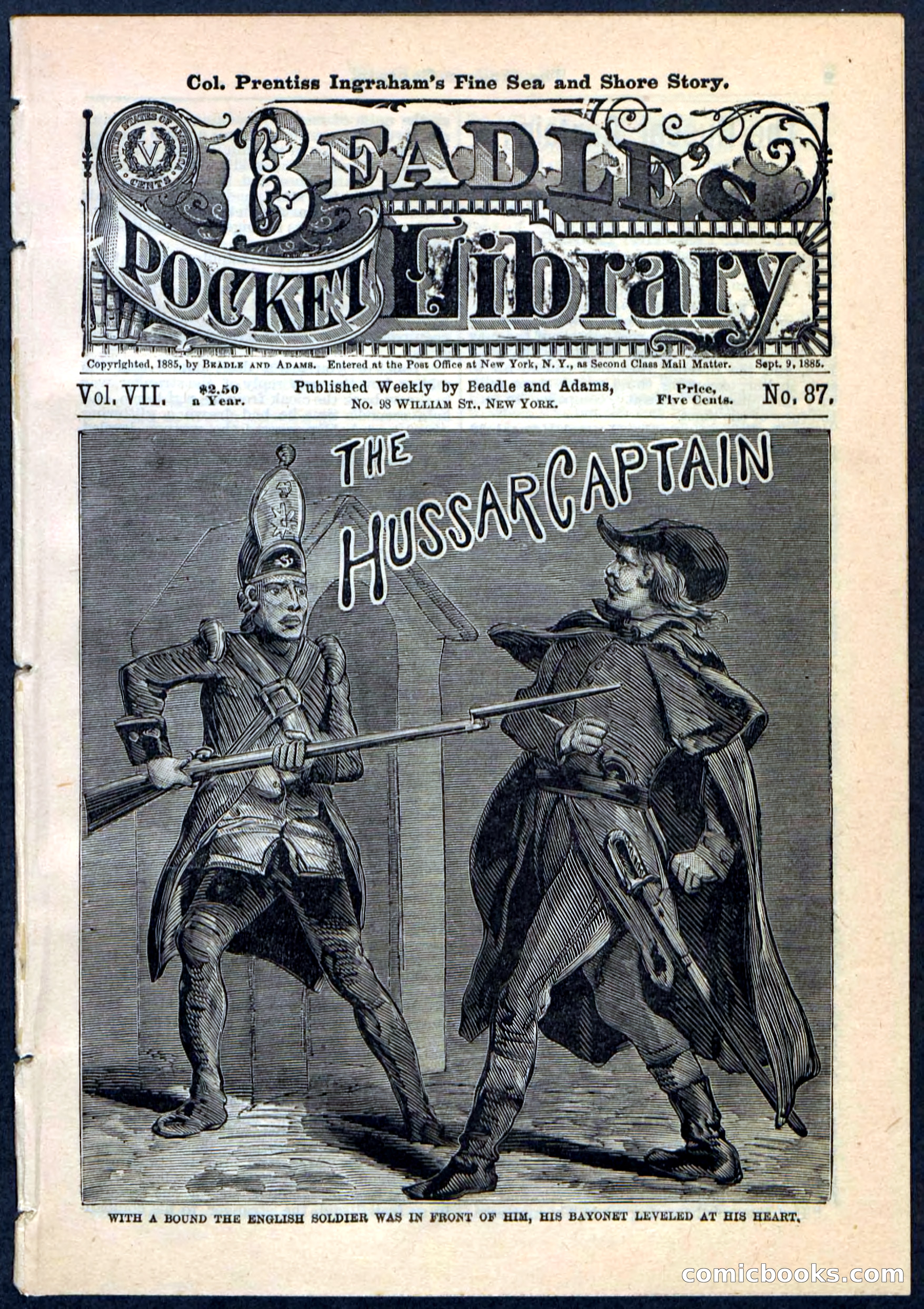 The Hussar Captain — page 1 of 32
