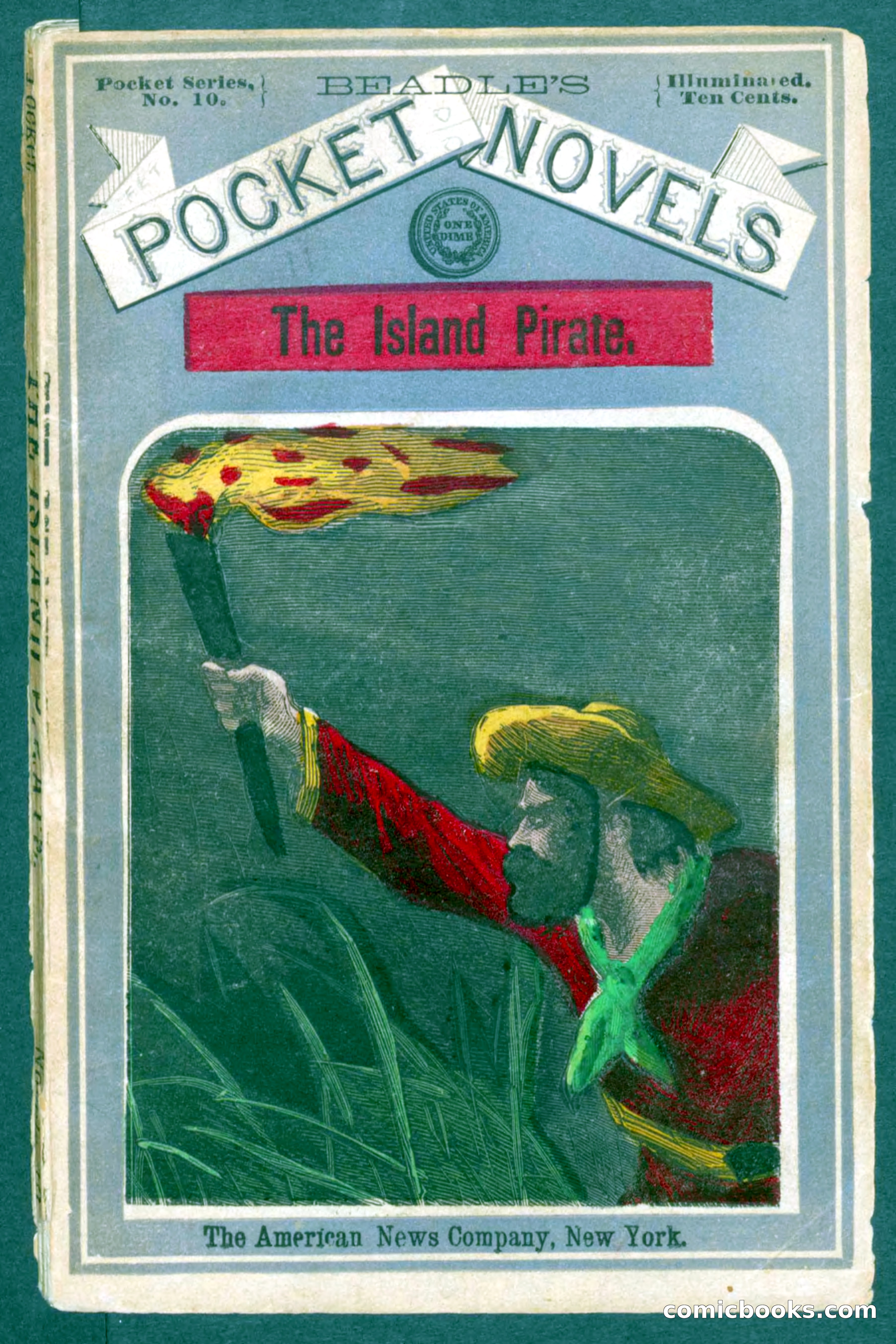 Beadle's Pocket Novels No. 10 — page 1 of 100