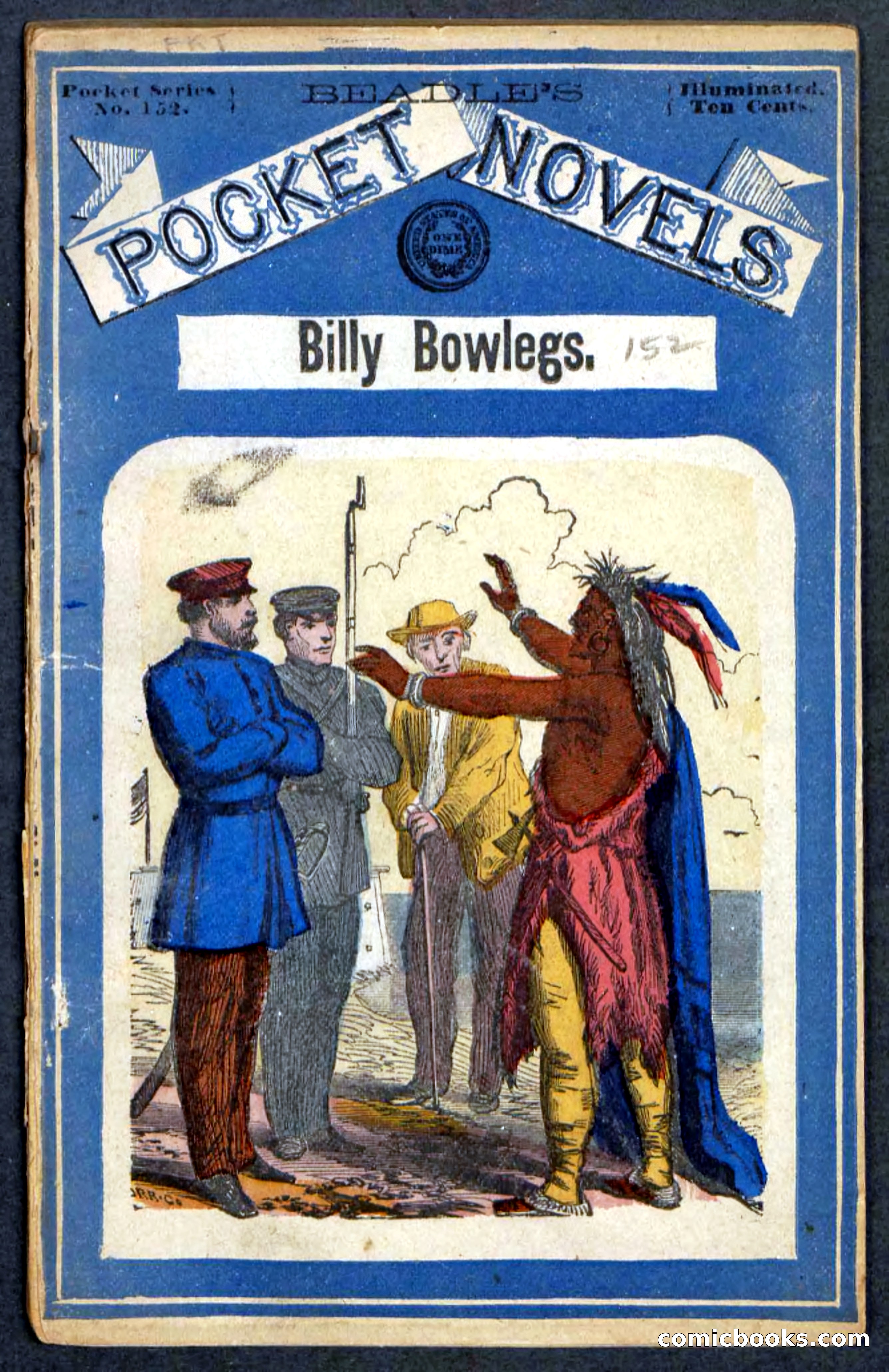 Beadle's Pocket Novels No. 152 — page 1 of 100