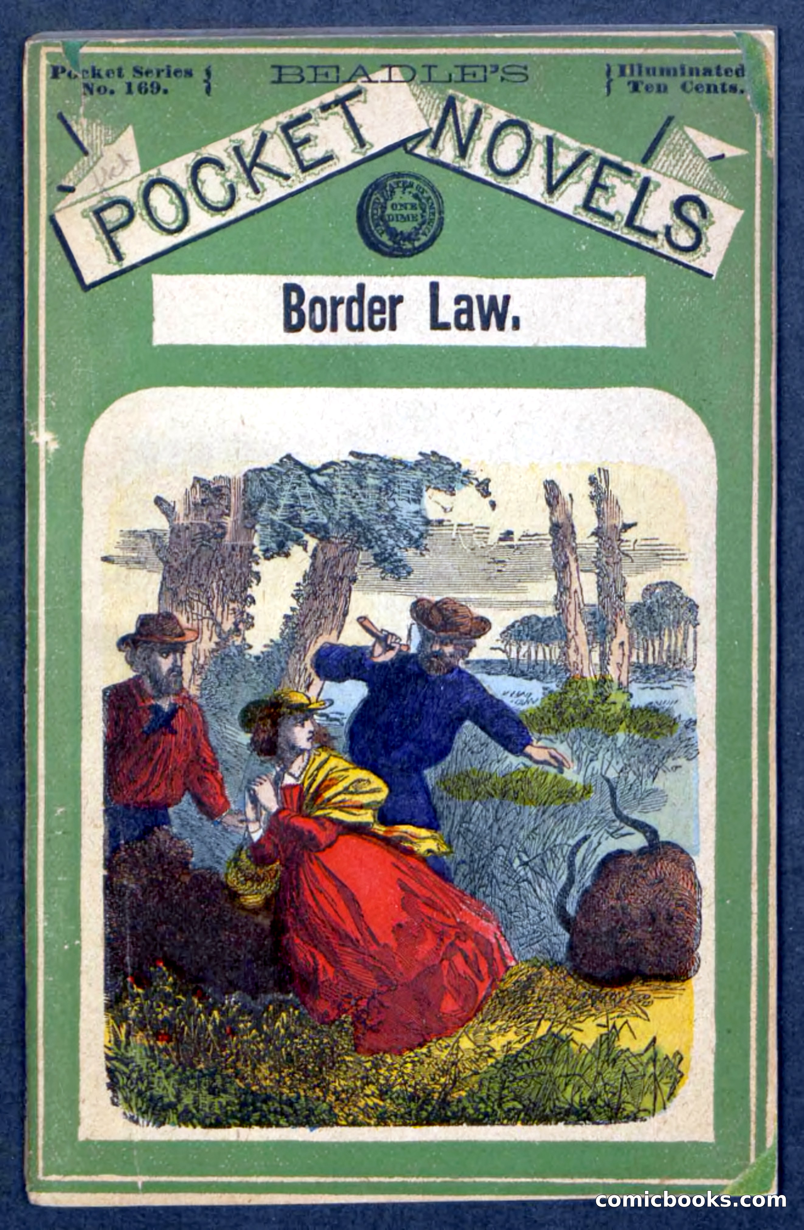 Beadle's Pocket Novels: Border Law — page 1 of 98
