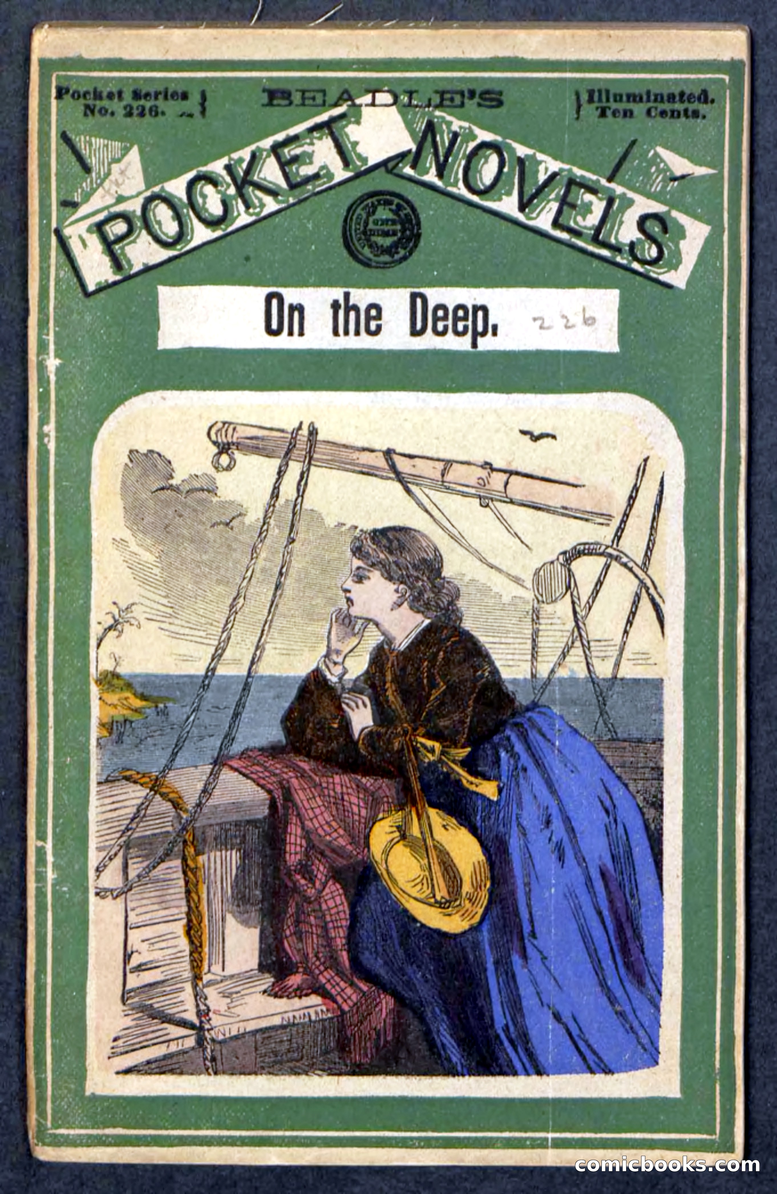 Beadle's Pocket Novels No. 226: On the Deep — page 1 of 100