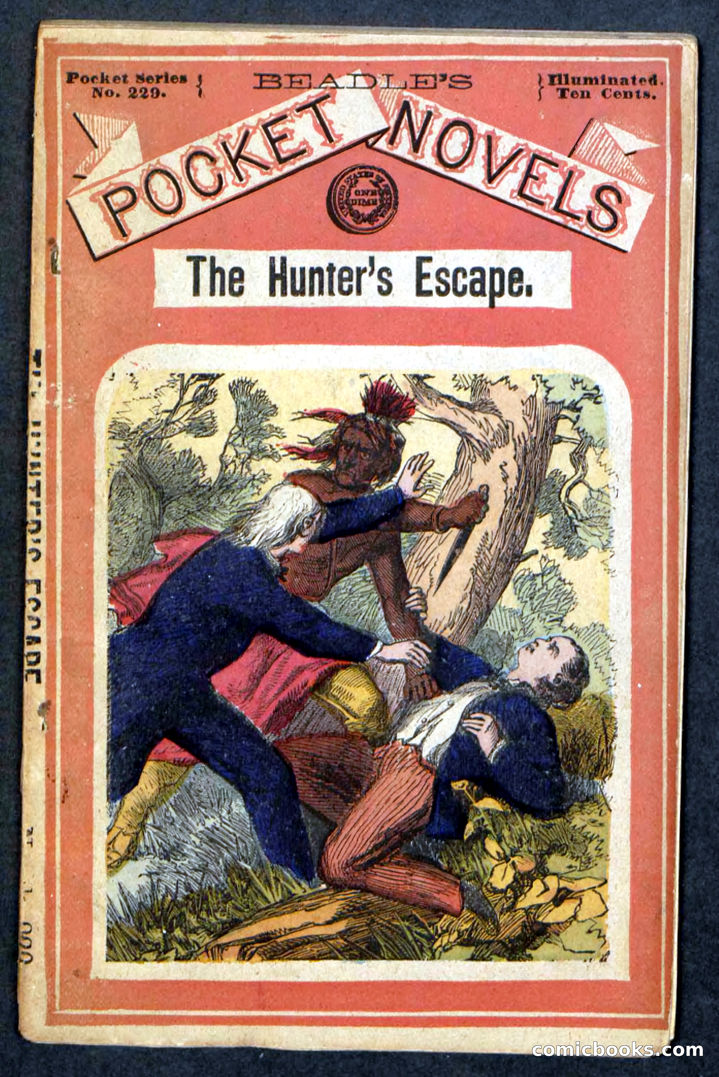 Beadle's Pocket Novels No. 229: The Hunter's Escape — page 1 of 100