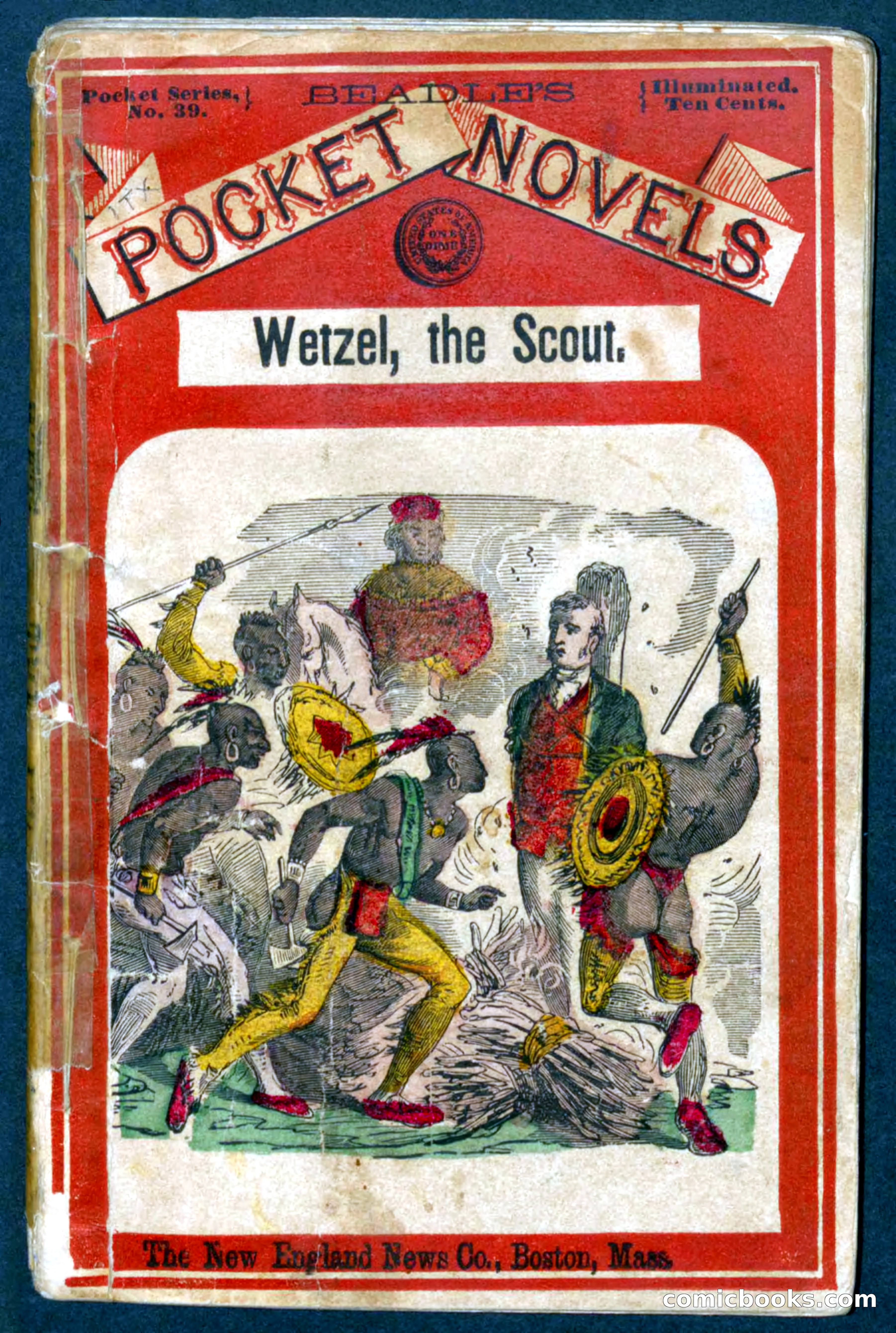 Beadle's Pocket Novels No. 39: Wetzel, the Scout — page 1 of 100