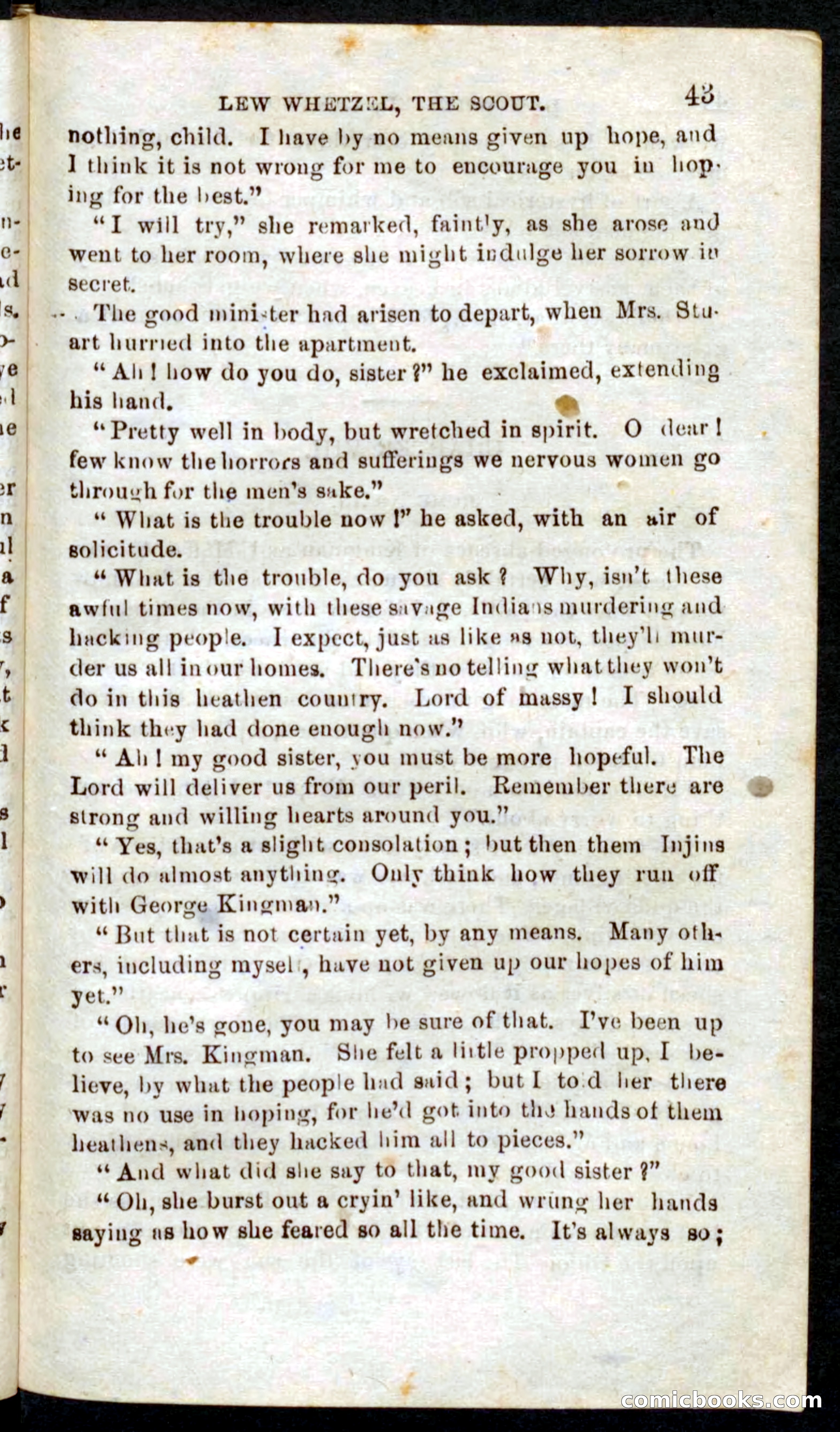 Beadle's Pocket Novels No. 39: Wetzel, the Scout — page 39 of 100