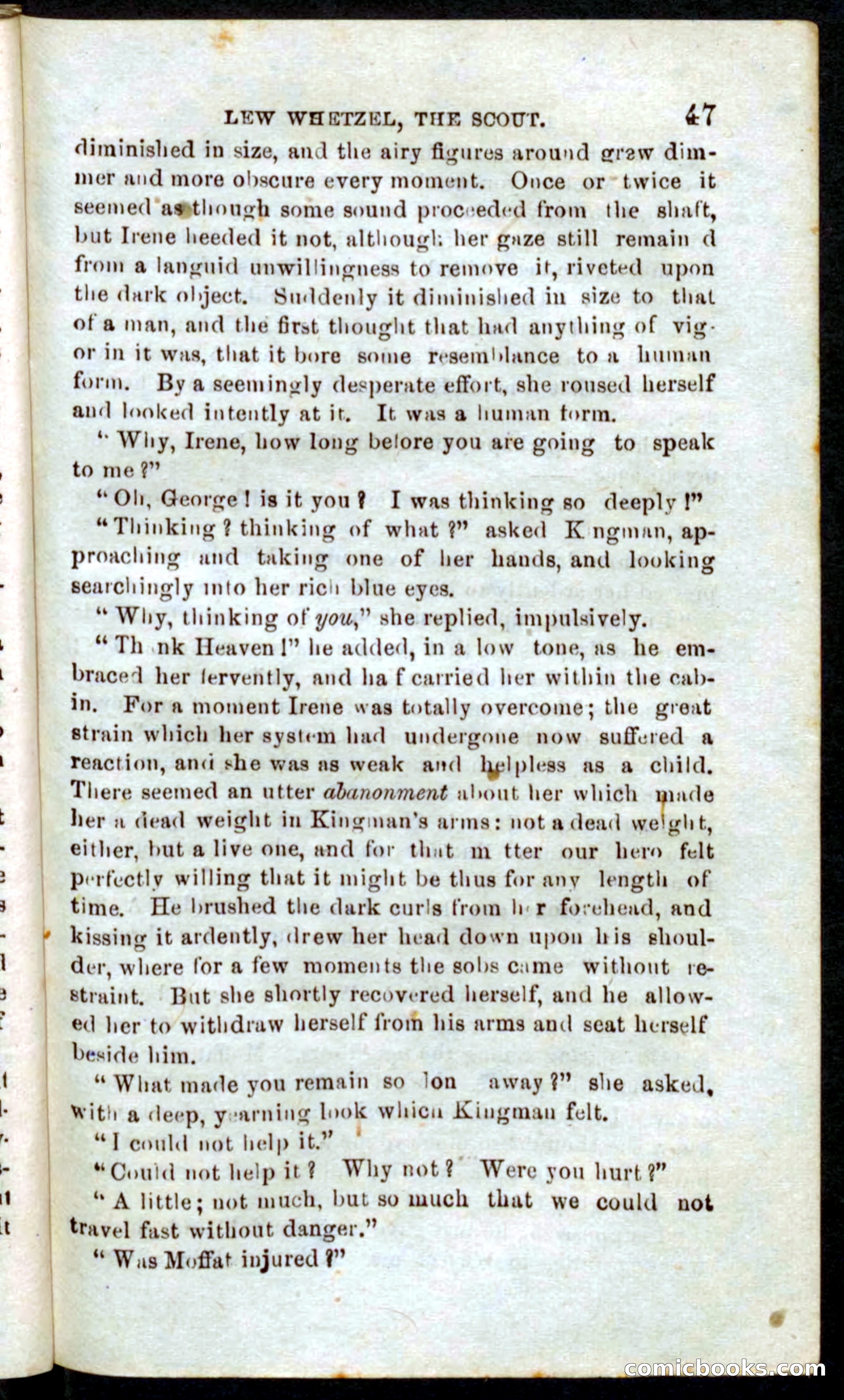 Beadle's Pocket Novels No. 39: Wetzel, the Scout — page 43 of 100