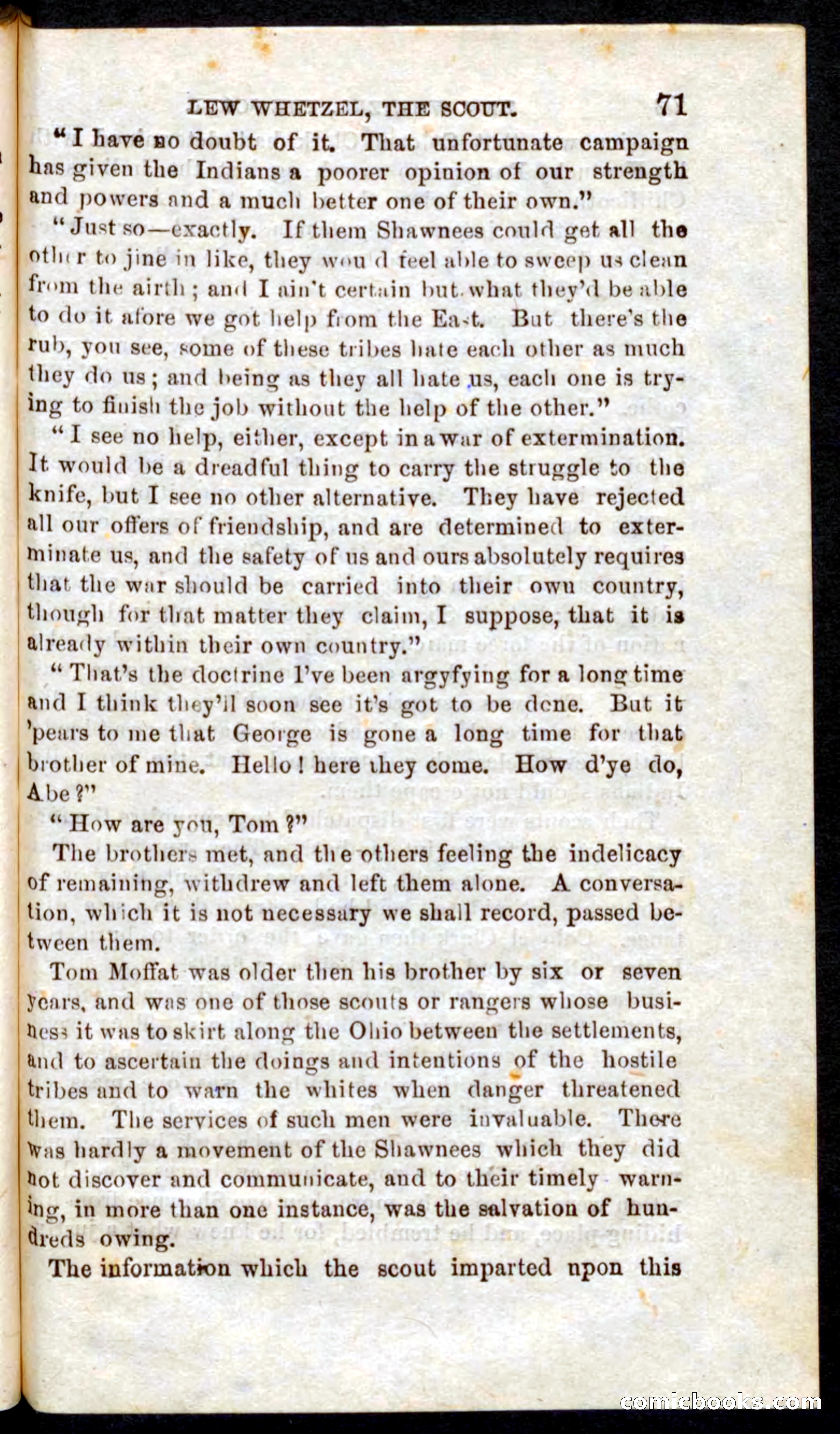 Beadle's Pocket Novels No. 39: Wetzel, the Scout — page 67 of 100