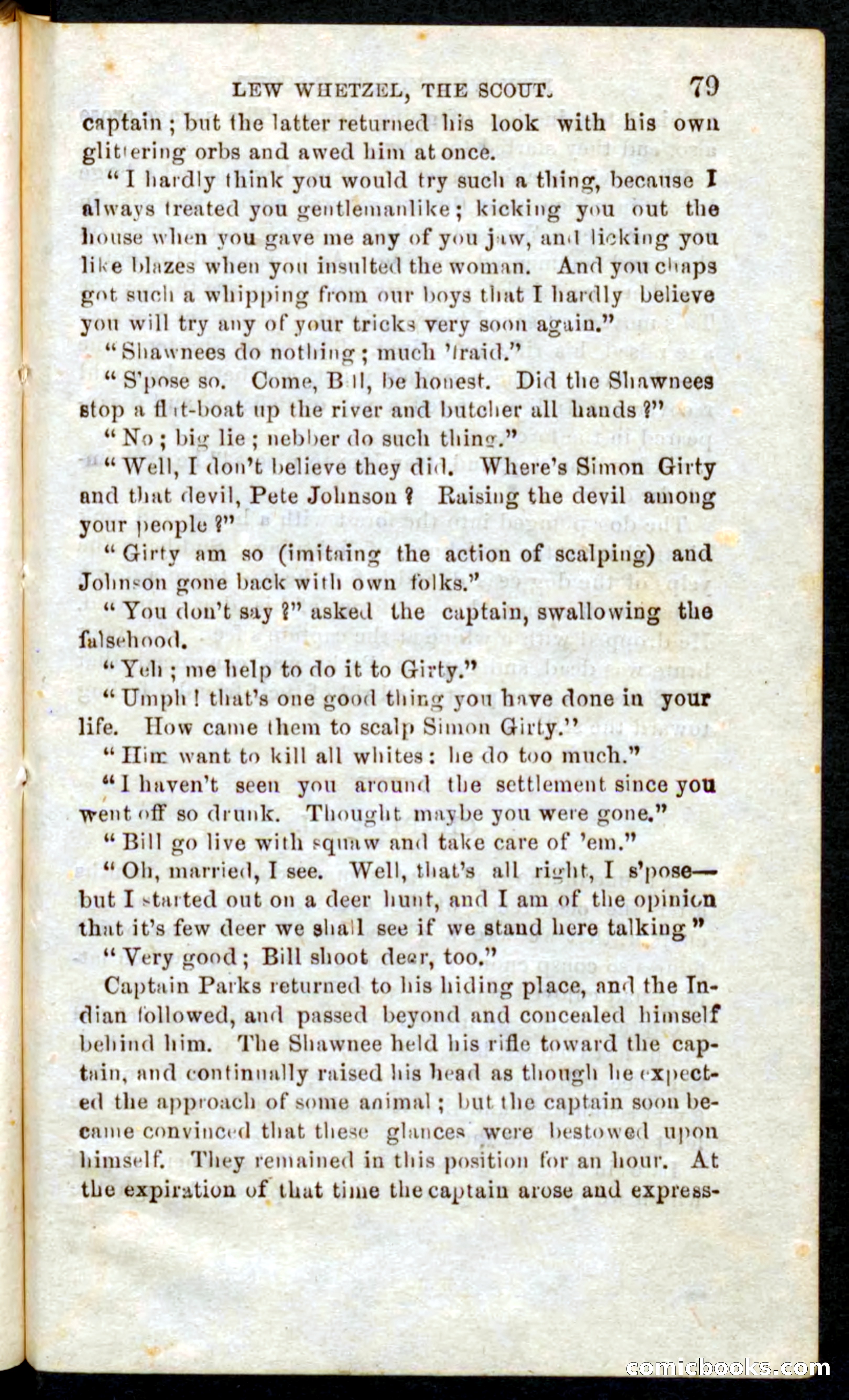 Beadle's Pocket Novels No. 39: Wetzel, the Scout — page 75 of 100
