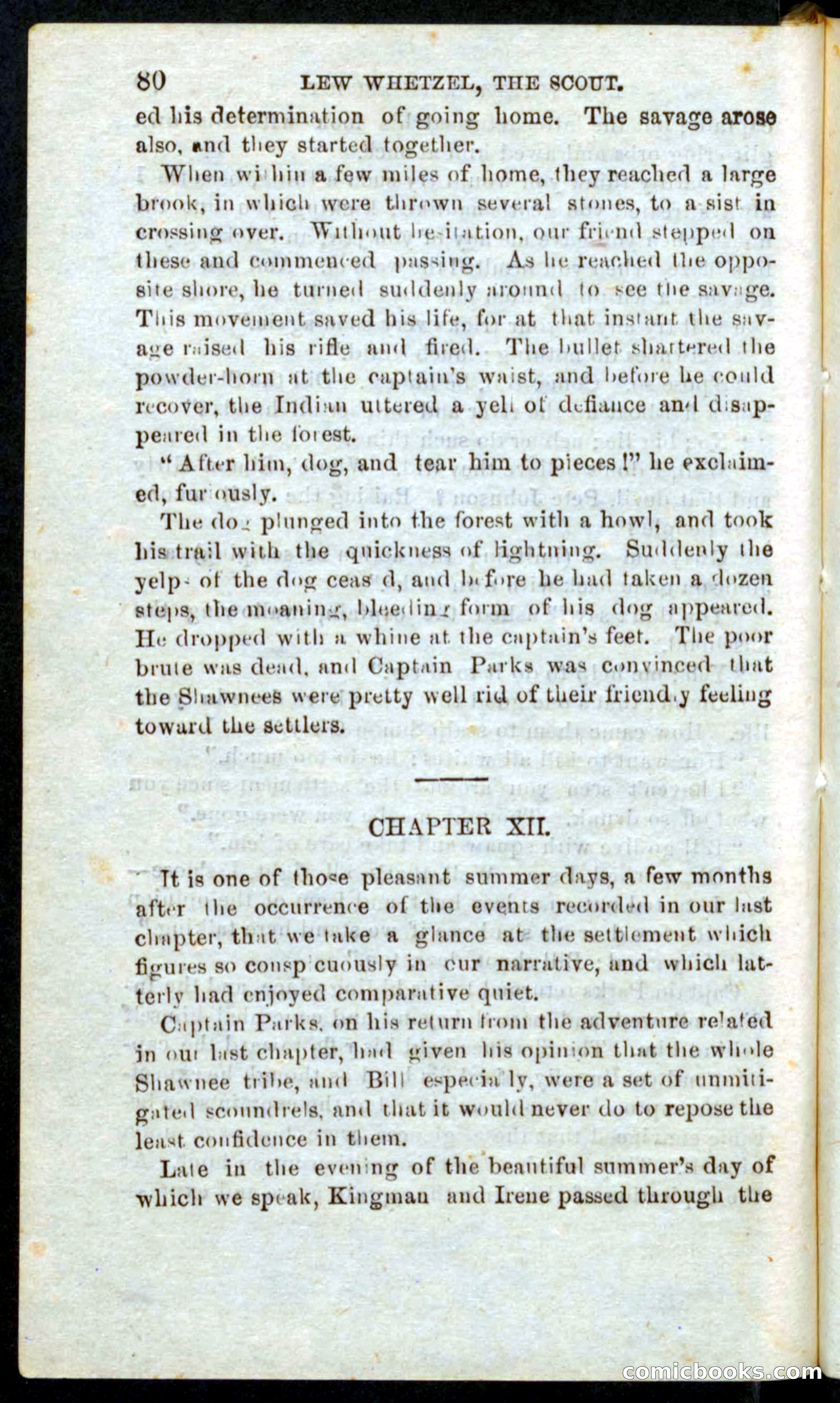 Beadle's Pocket Novels No. 39: Wetzel, the Scout — page 76 of 100