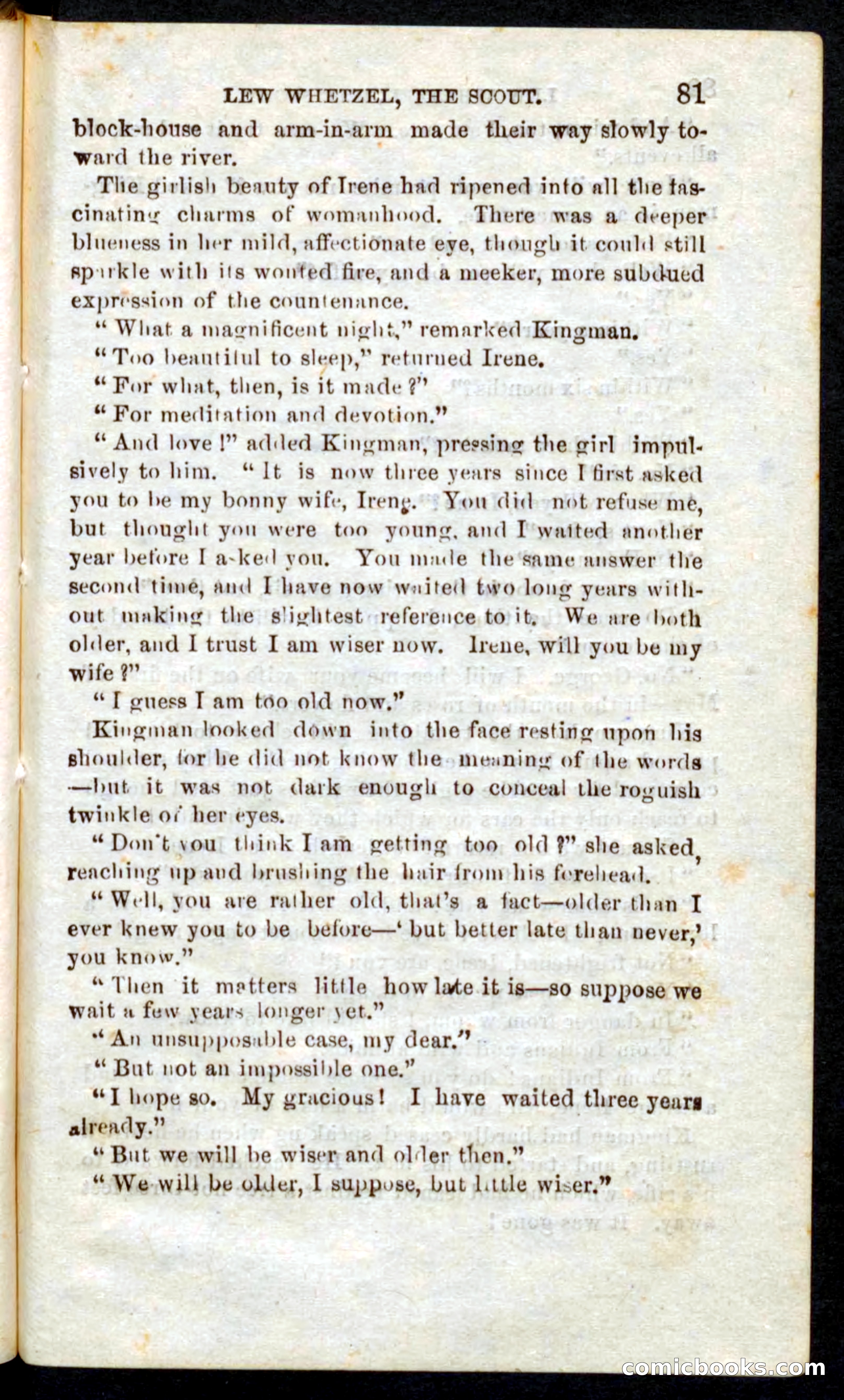 Beadle's Pocket Novels No. 39: Wetzel, the Scout — page 77 of 100