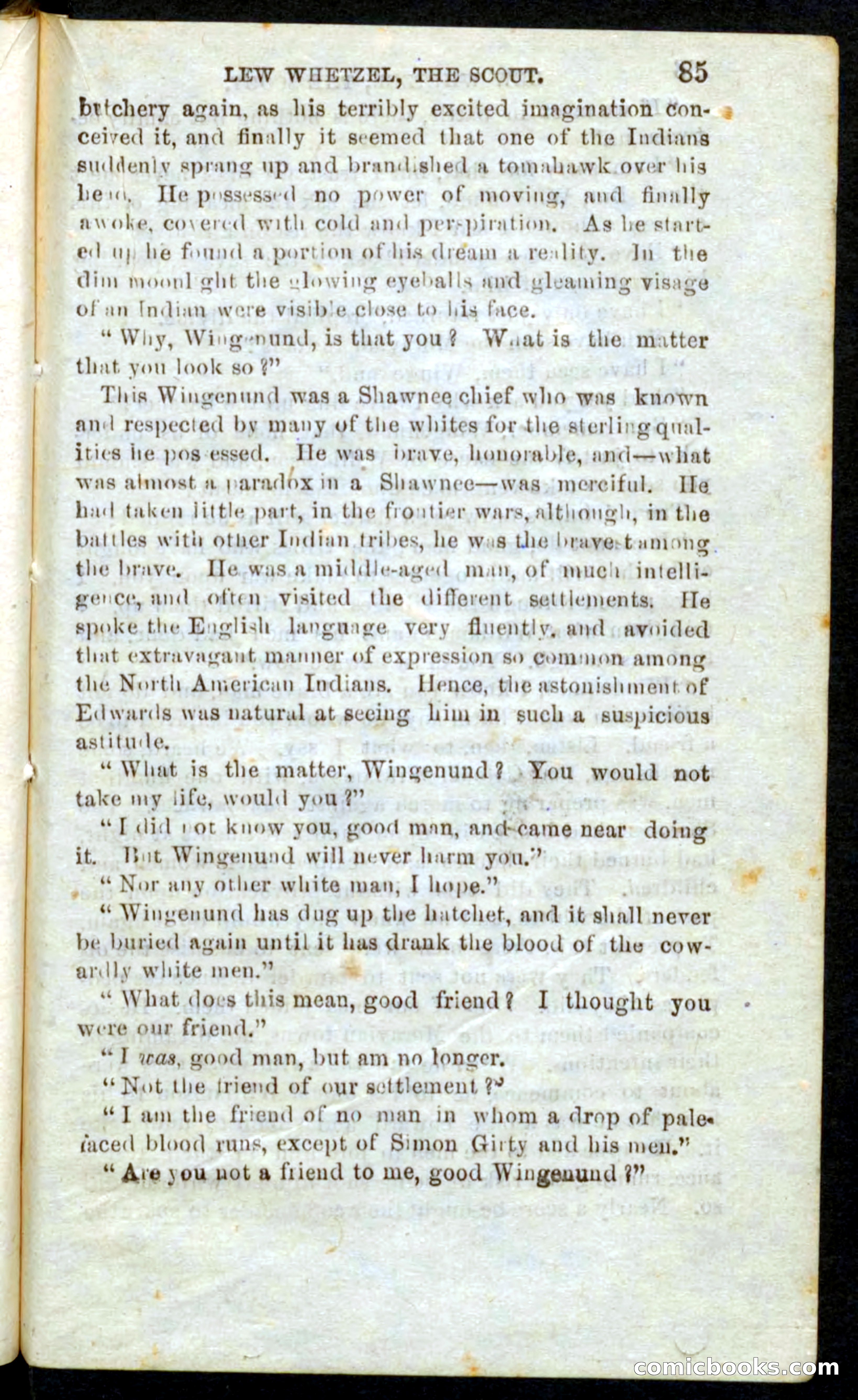 Beadle's Pocket Novels No. 39: Wetzel, the Scout — page 81 of 100