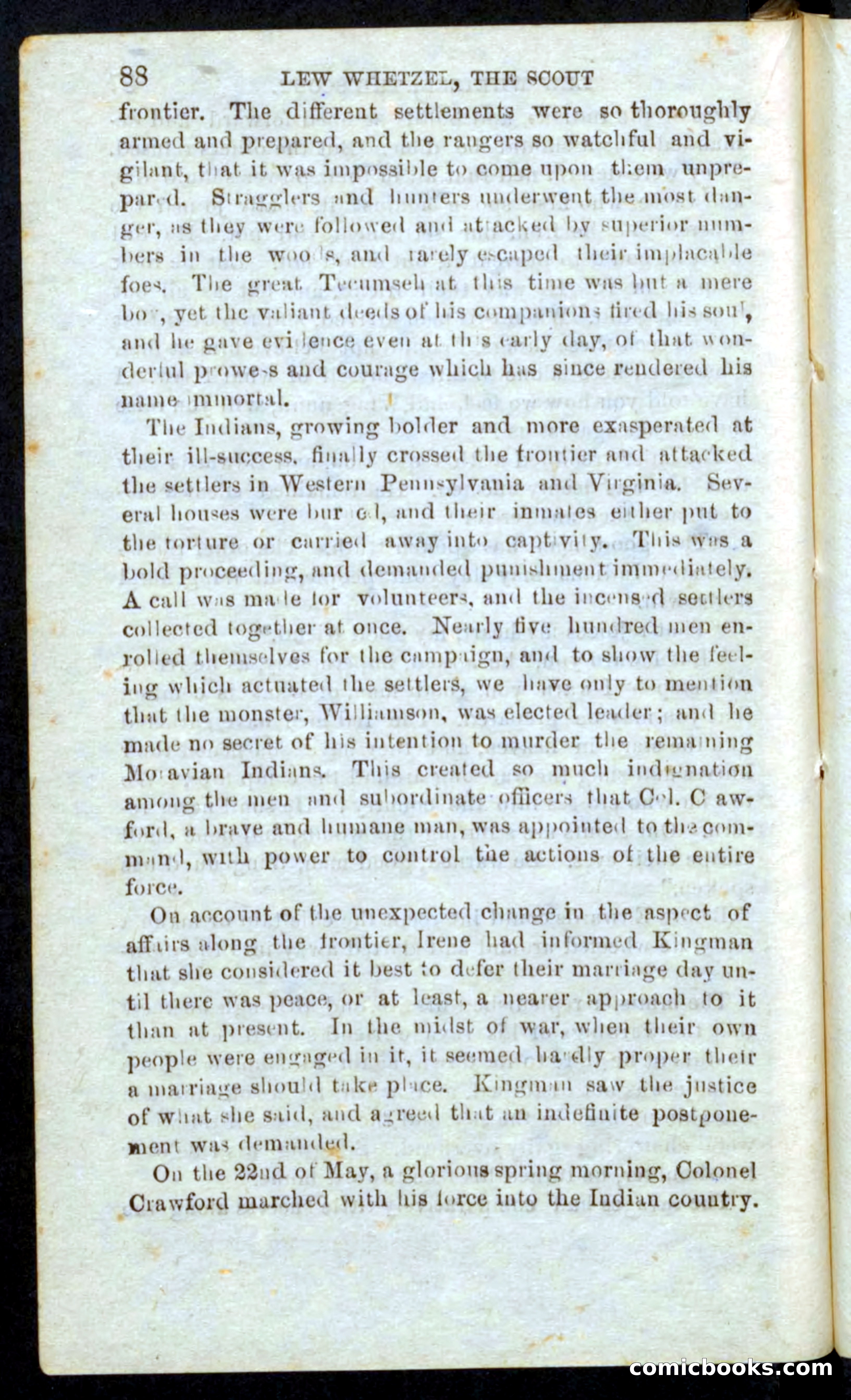 Beadle's Pocket Novels No. 39: Wetzel, the Scout — page 84 of 100