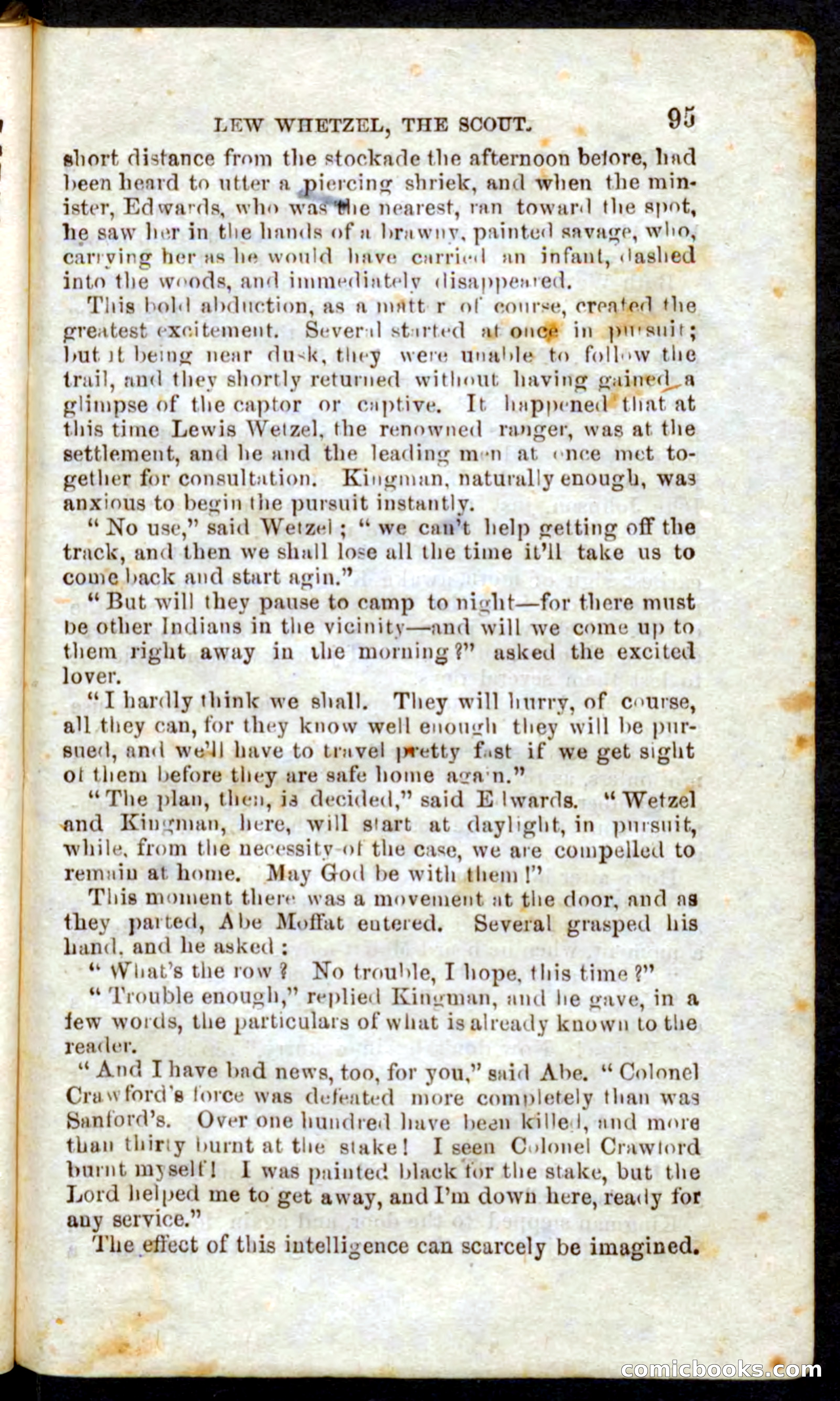 Beadle's Pocket Novels No. 39: Wetzel, the Scout — page 91 of 100