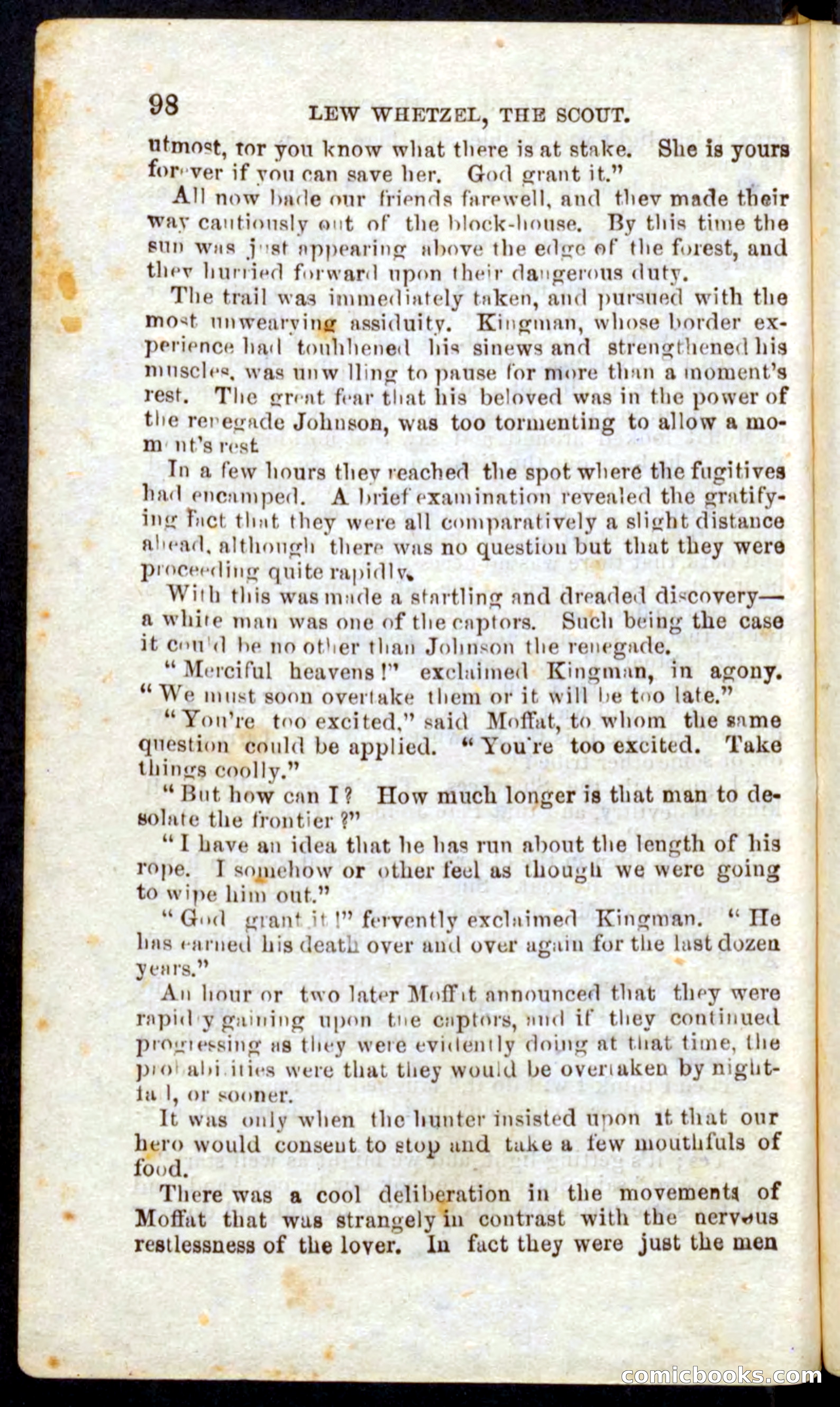 Beadle's Pocket Novels No. 39: Wetzel, the Scout — page 94 of 100