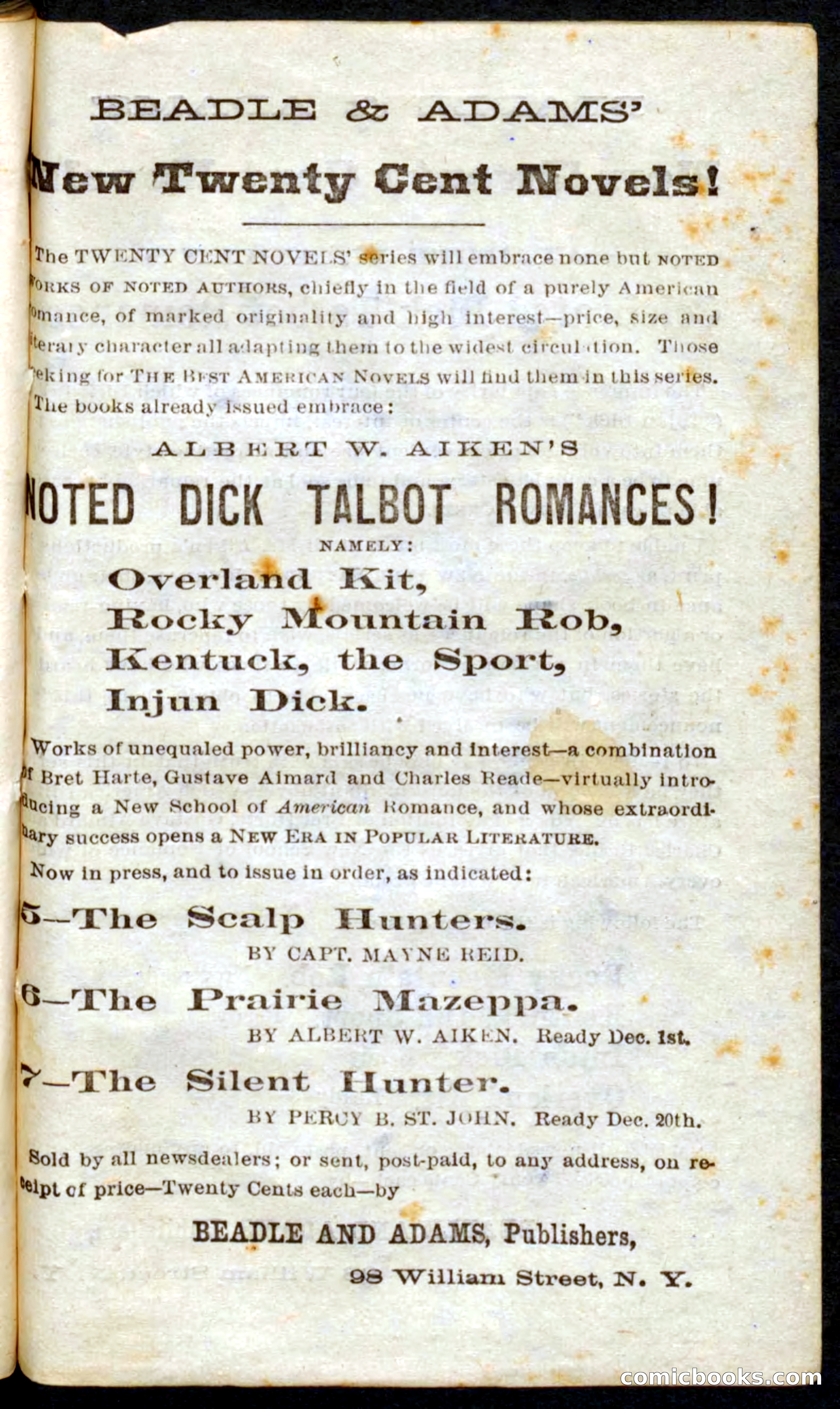 Beadle's Pocket Novels No. 39: Wetzel, the Scout — page 97 of 100