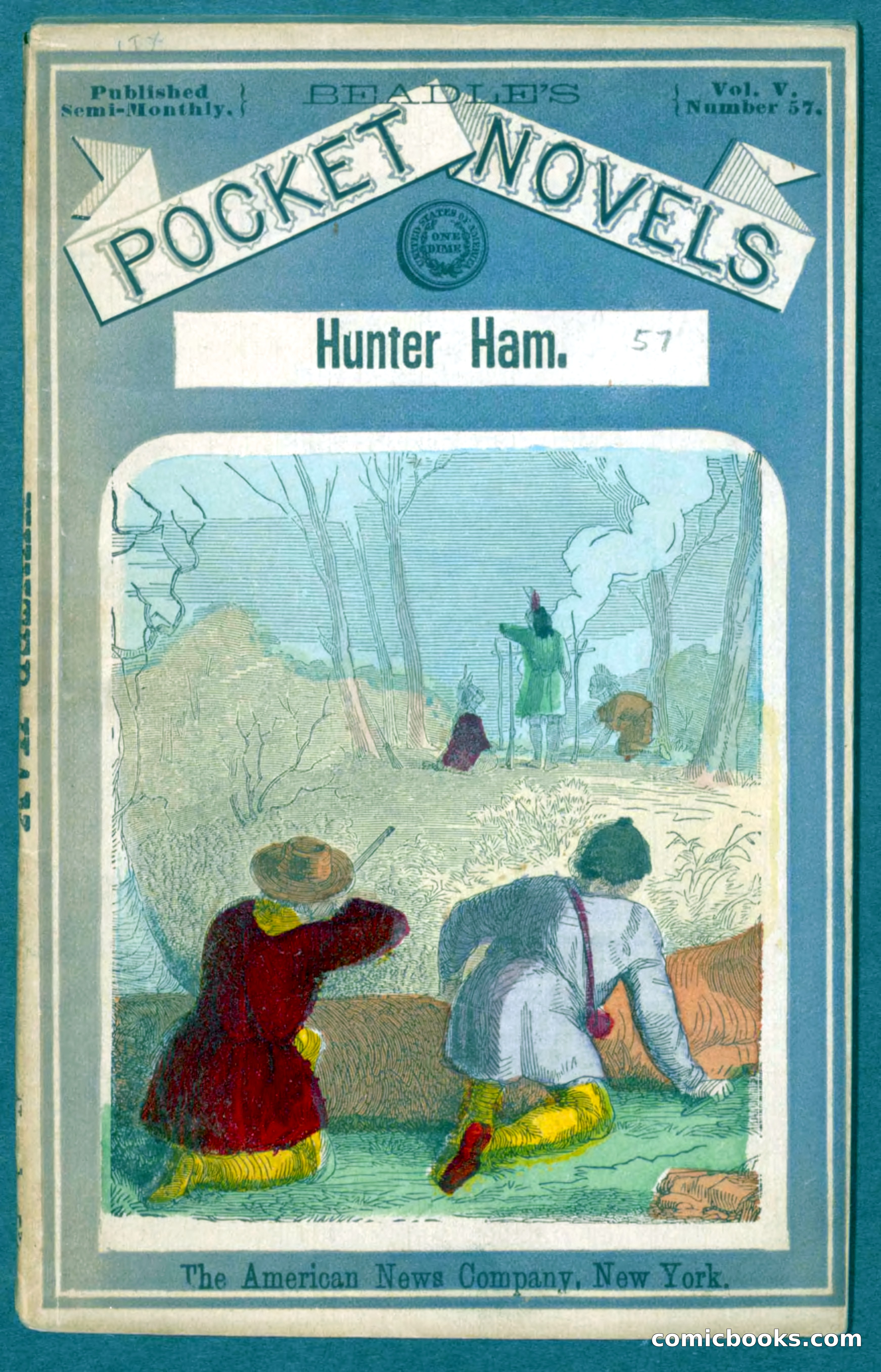 Beadle's Pocket Novels No. 57: Hunter Ham — page 1 of 100