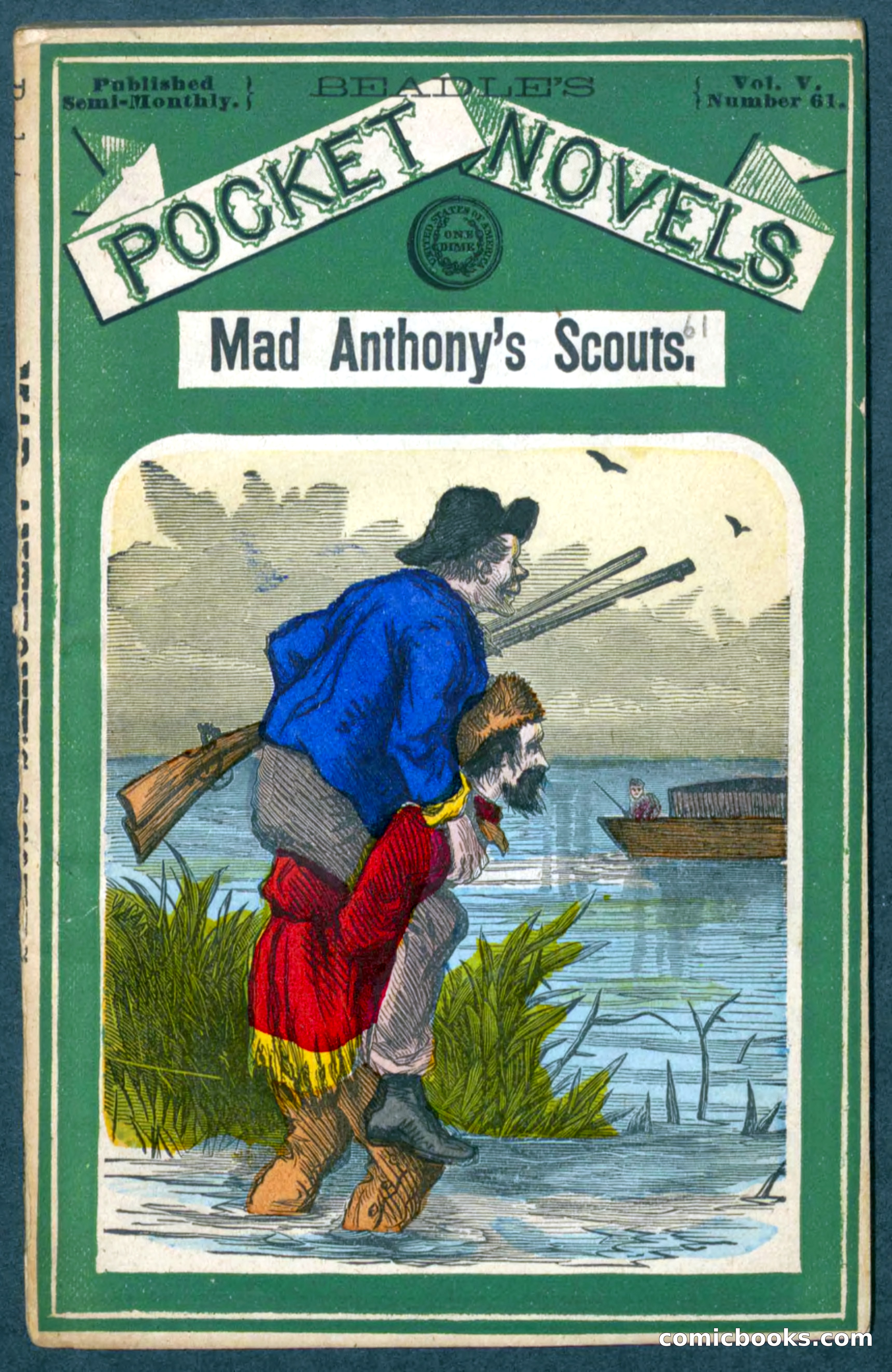 Beadle's Pocket Novels: Mad Anthony's Scouts — page 1 of 100
