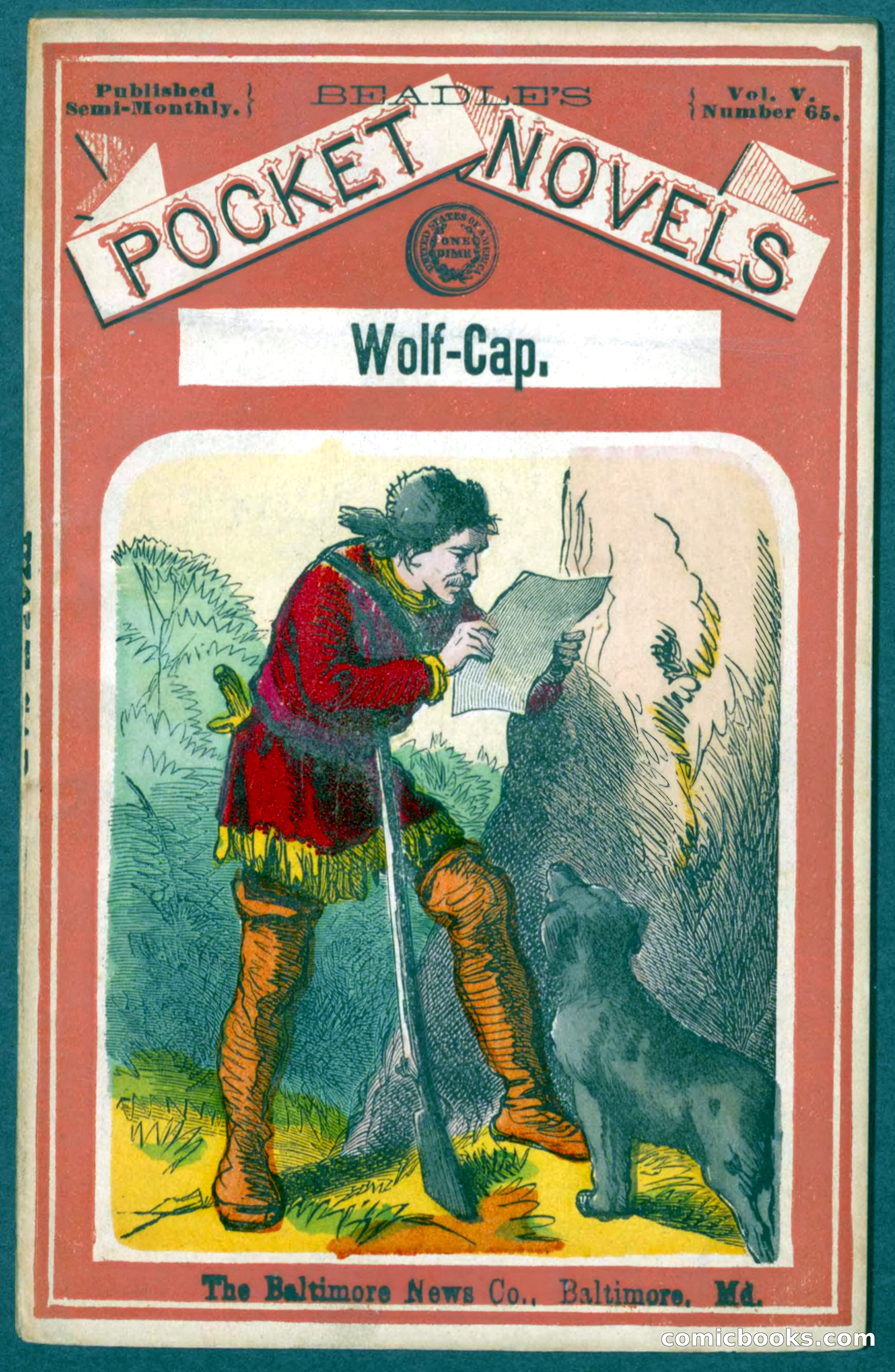 Beadle's Pocket Novels No. 65: Wolf-Cap — page 1 of 100