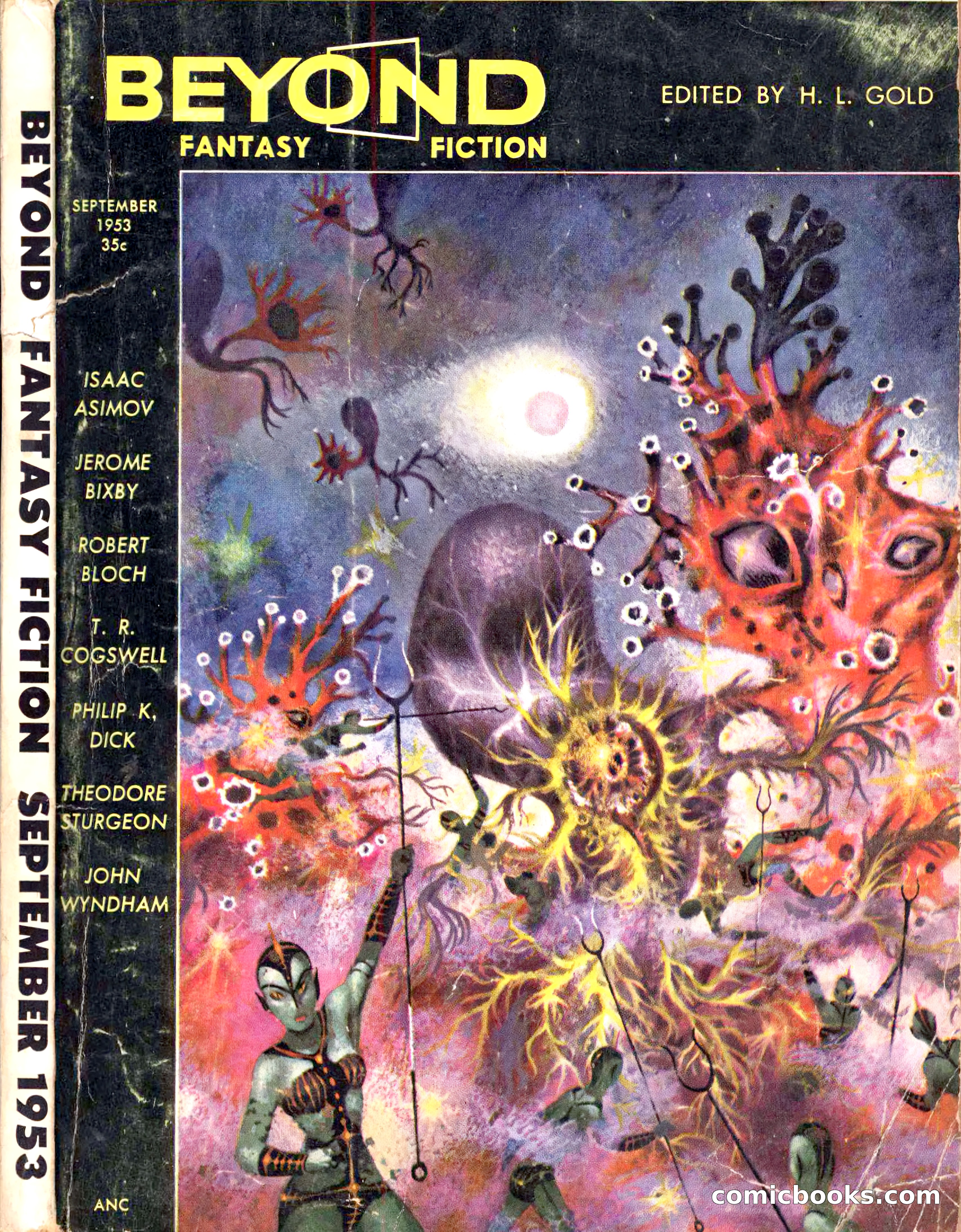 Beyond Fantasy Fiction, September 1953 — page 1 of 164