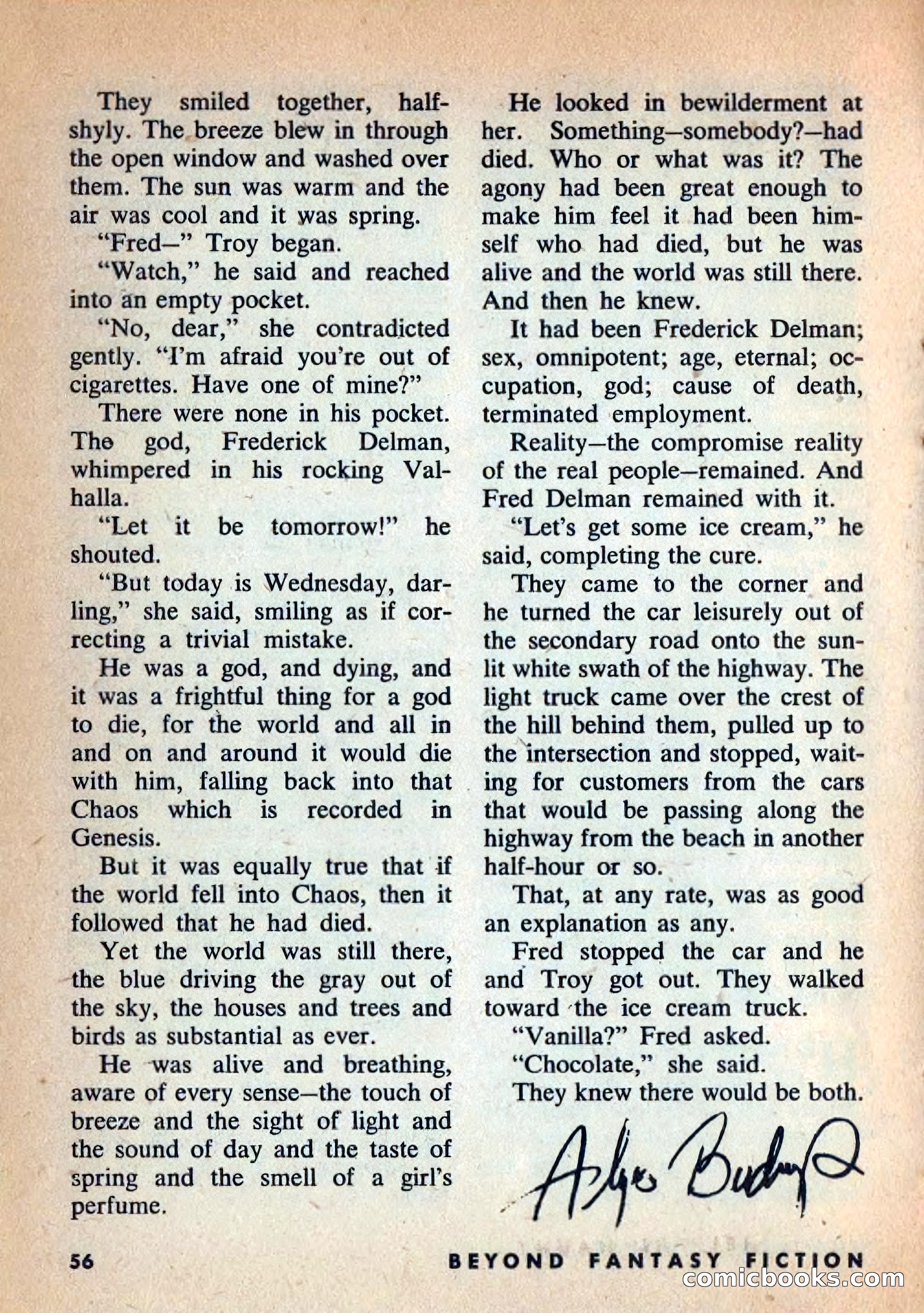 Beyond Fantasy Fiction, Vol. 1, No. 3 — page 59 of 165