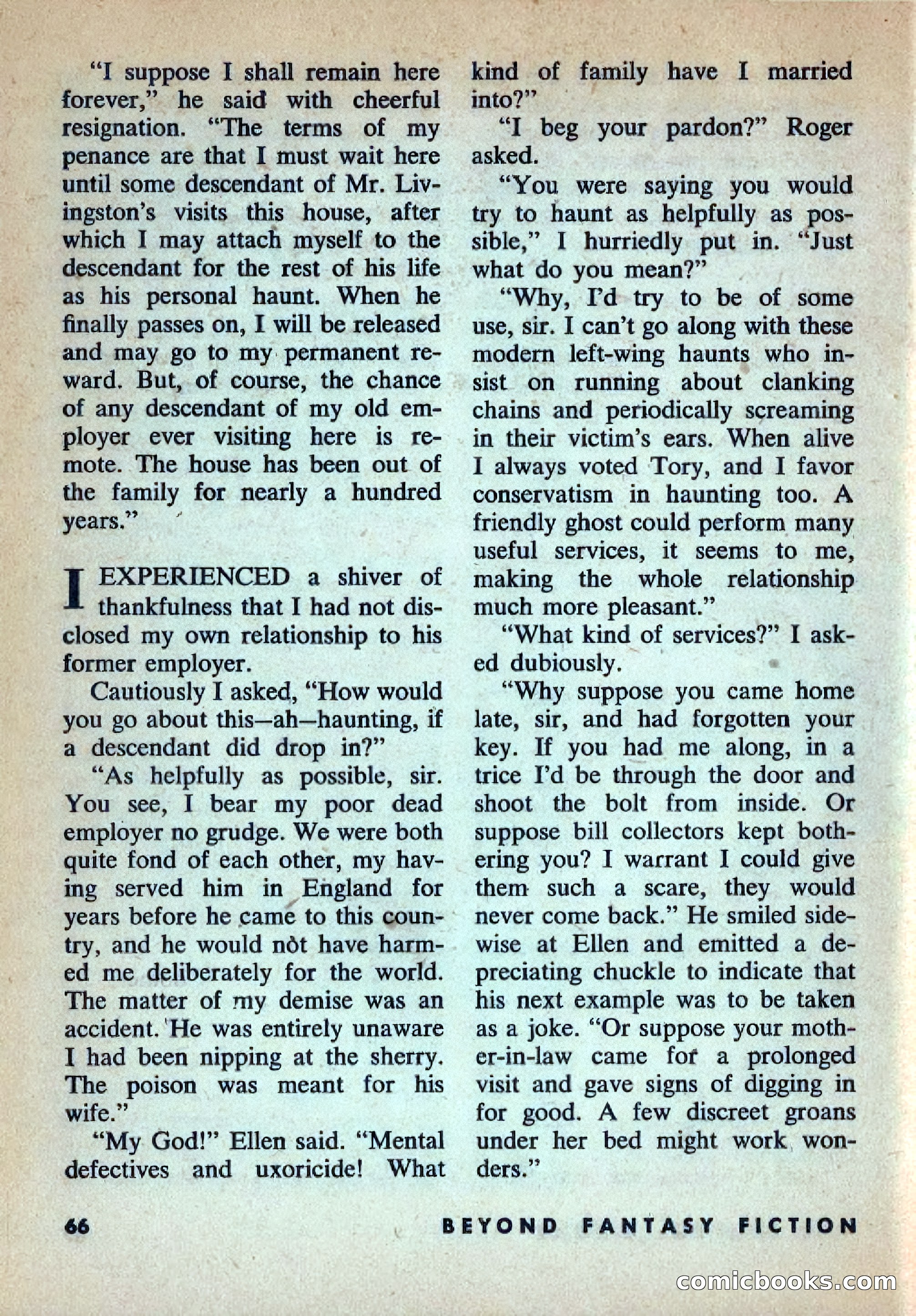 Beyond Fantasy Fiction, Vol. 1, No. 3 — page 69 of 165