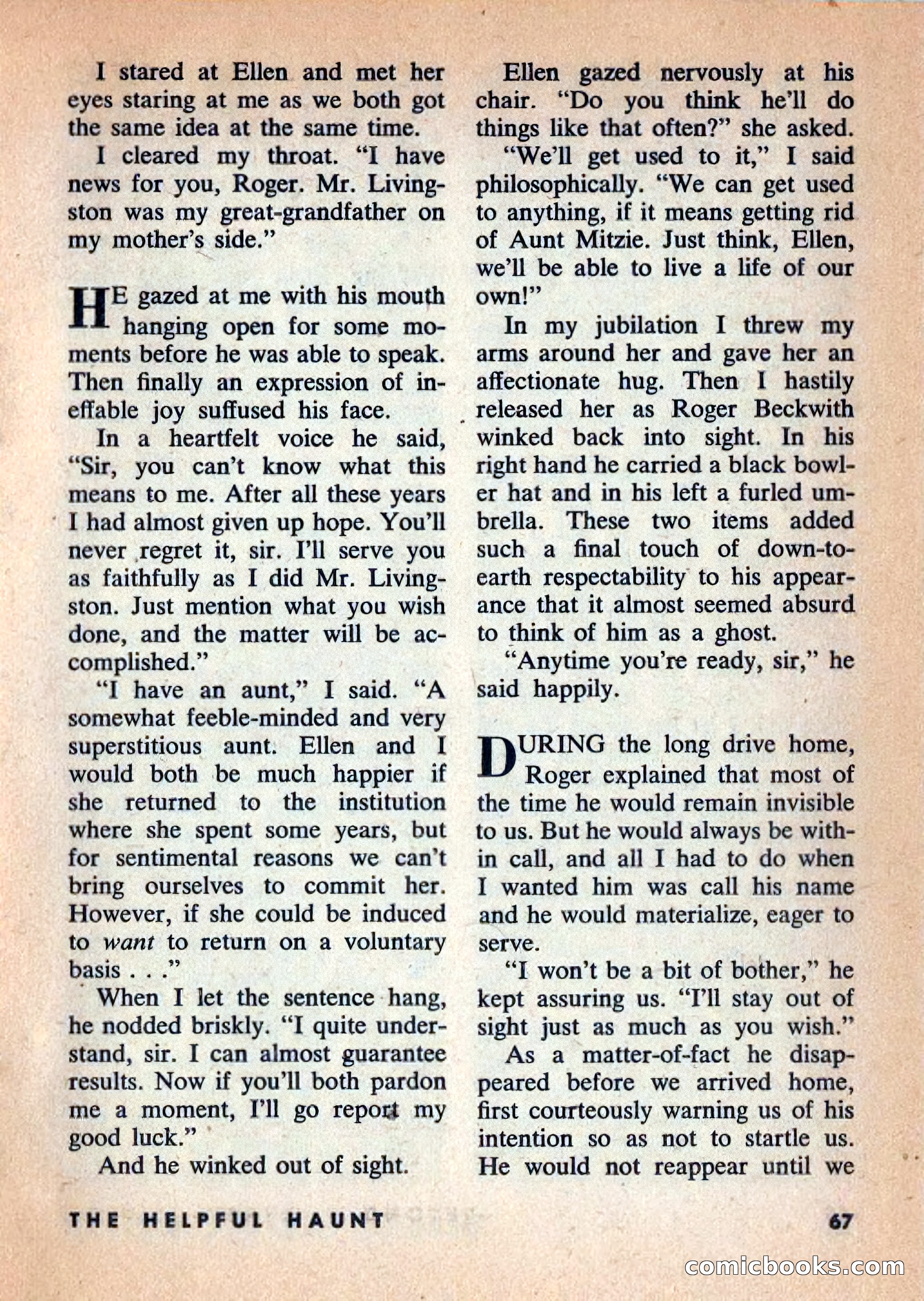 Beyond Fantasy Fiction, Vol. 1, No. 3 — page 70 of 165