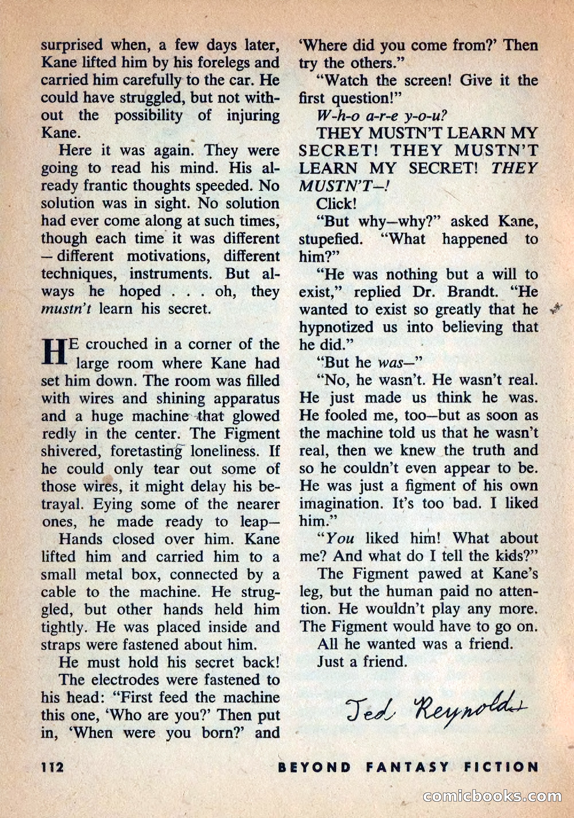 Beyond Fantasy Fiction, Vol. 1, No. 3 — page 115 of 165