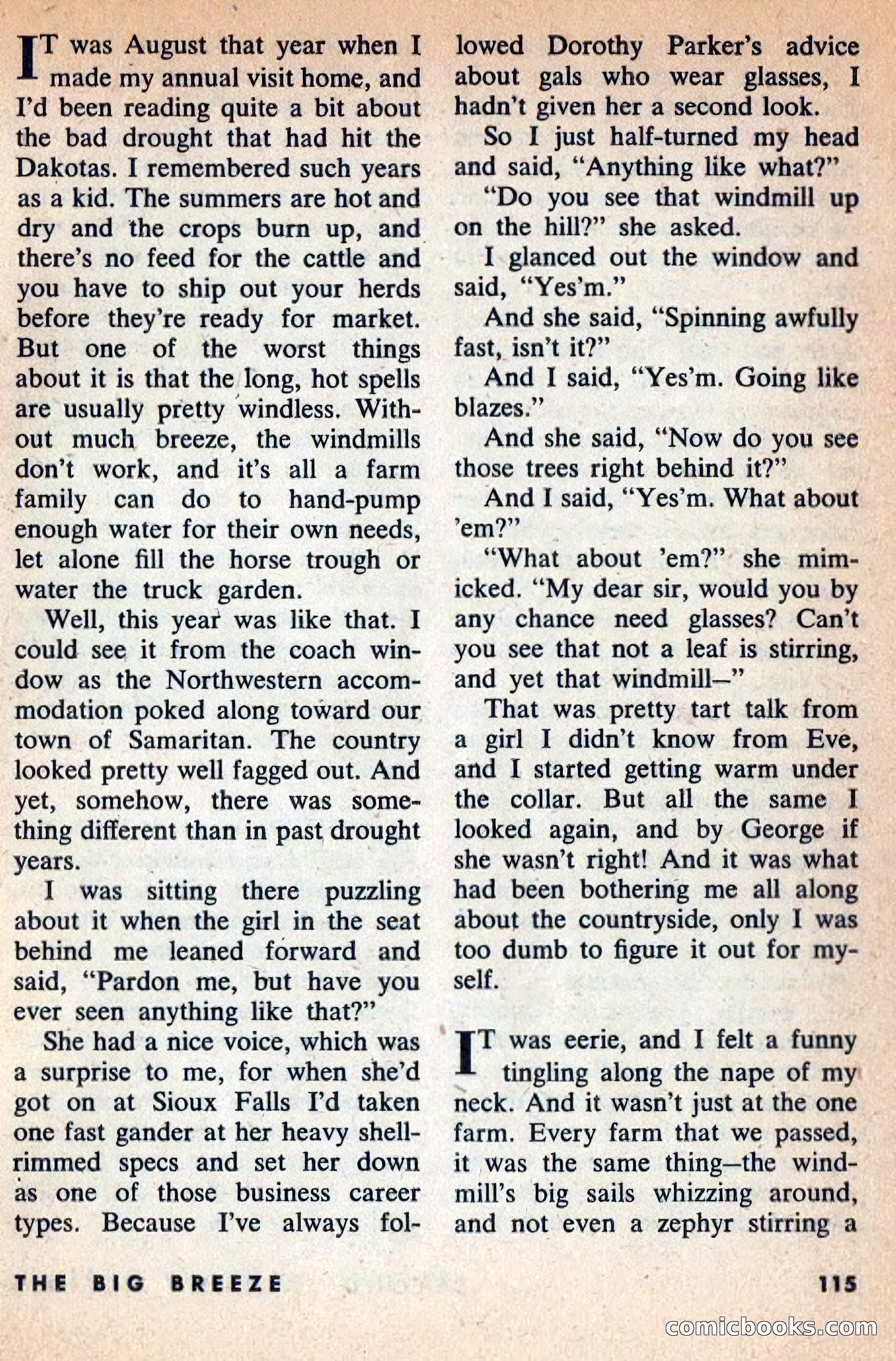 Beyond Fantasy Fiction, Vol. 1, No. 3 — page 118 of 165