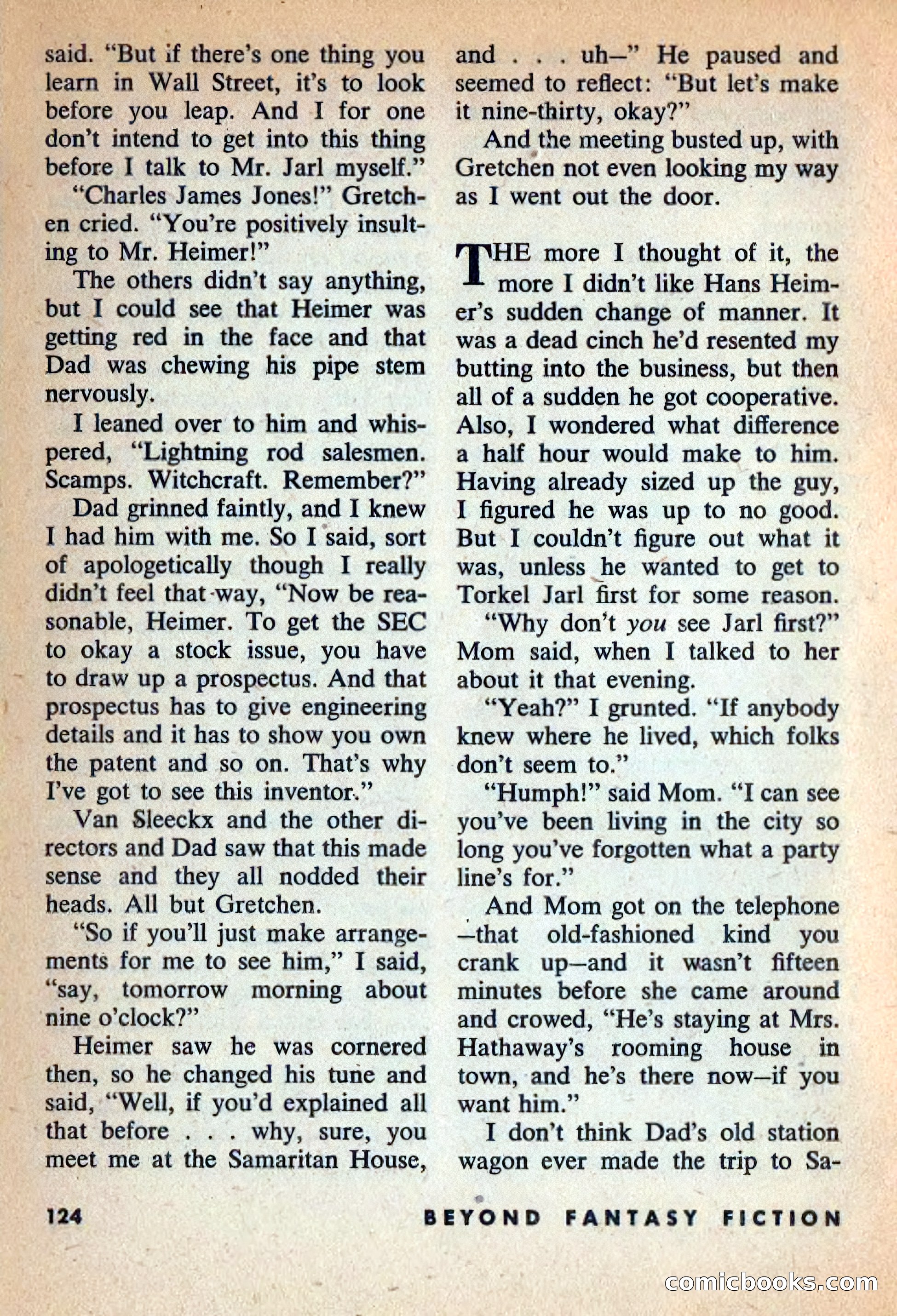 Beyond Fantasy Fiction, Vol. 1, No. 3 — page 127 of 165