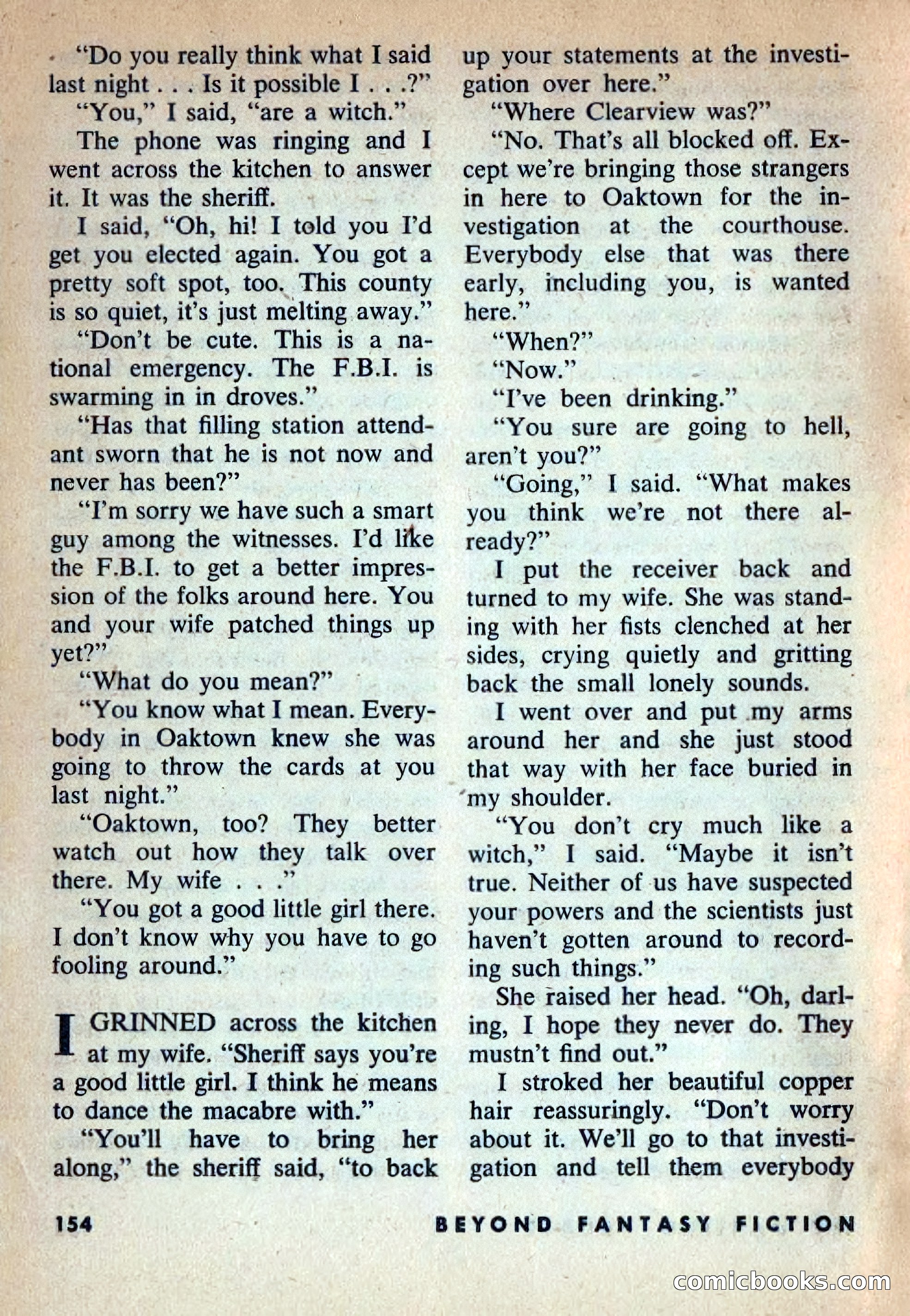 Beyond Fantasy Fiction, Vol. 1, No. 3 — page 157 of 165