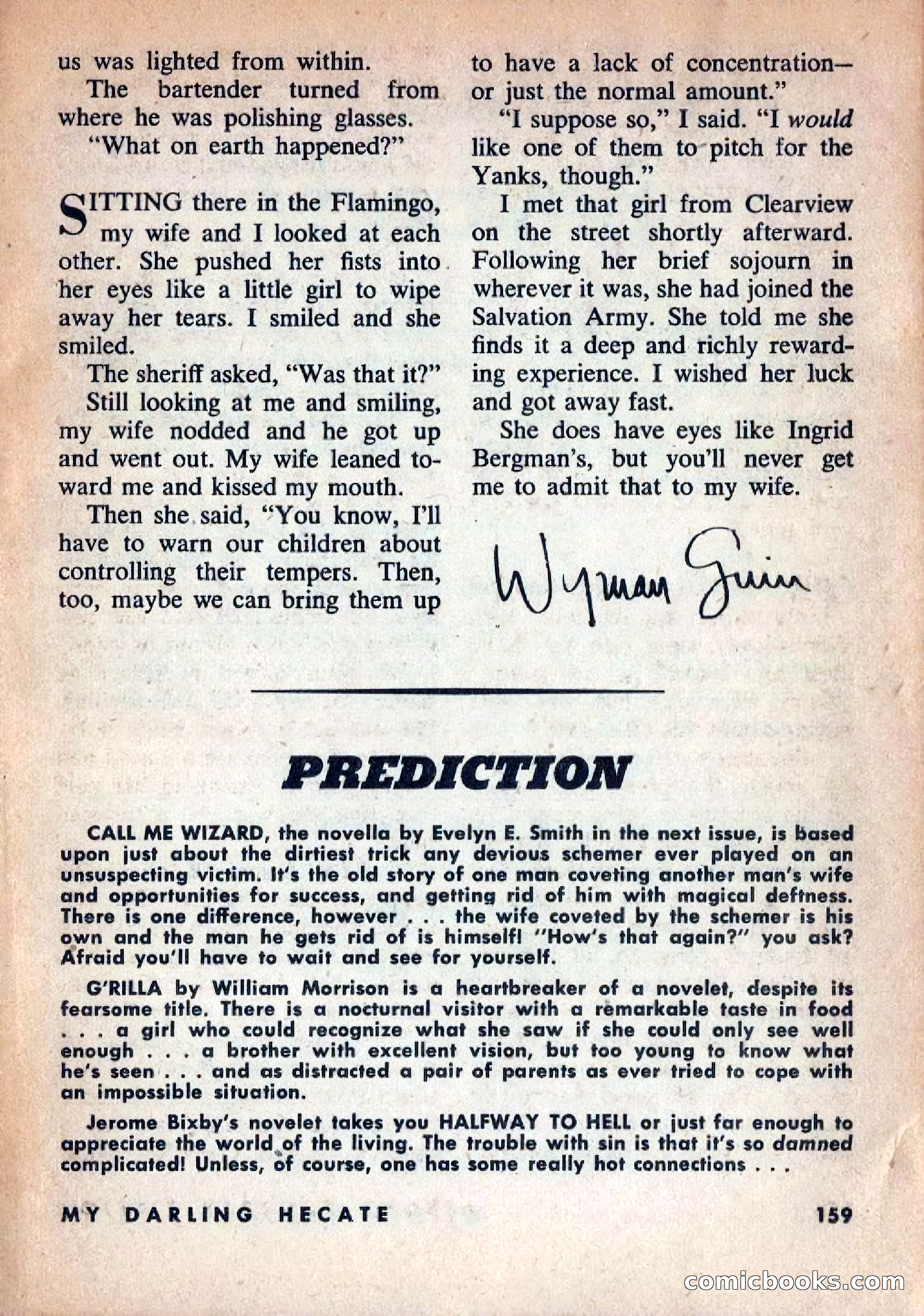 Beyond Fantasy Fiction, Vol. 1, No. 3 — page 162 of 165