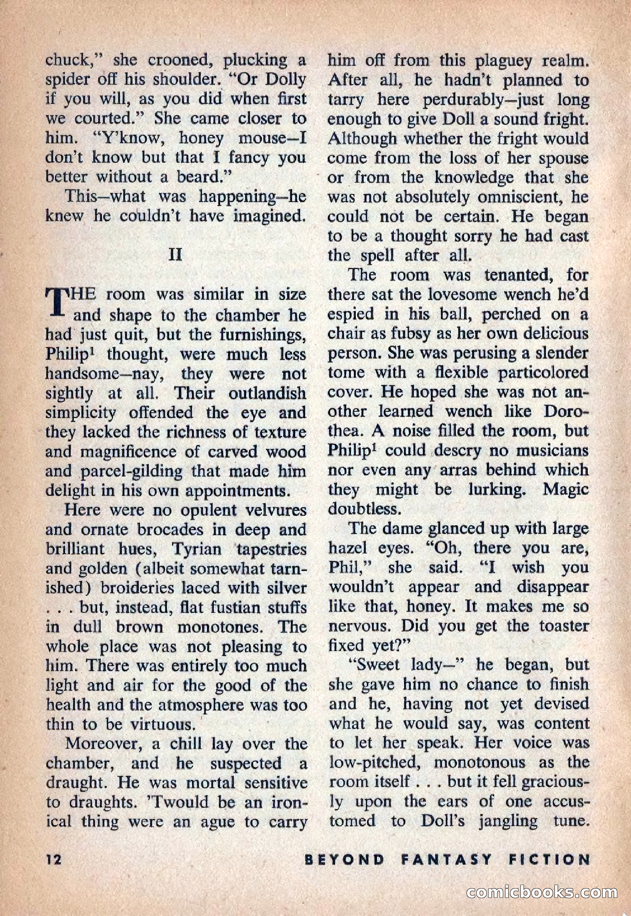Beyond Fantasy Fiction, Vol. 1, No. 4 — page 15 of 165