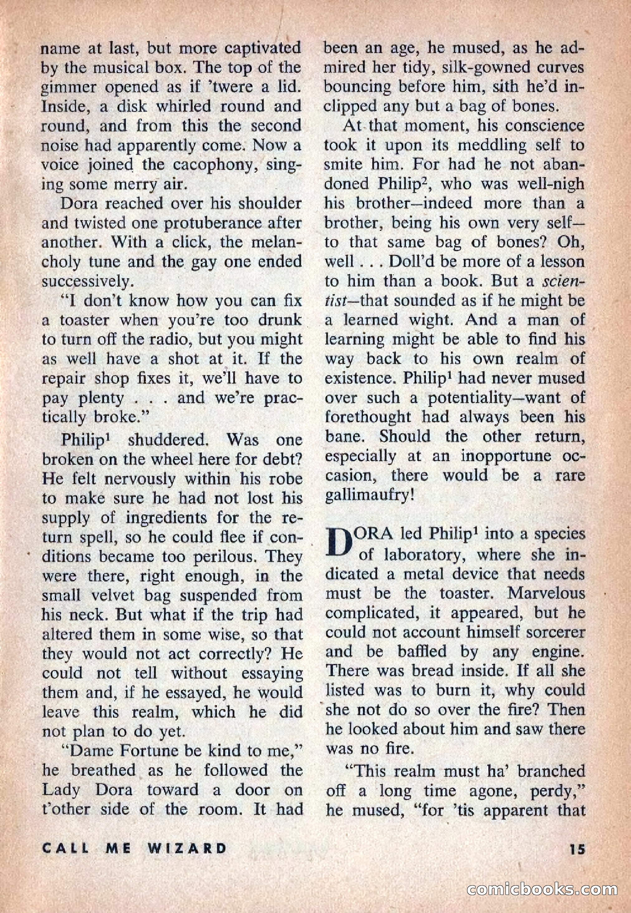 Beyond Fantasy Fiction, Vol. 1, No. 4 — page 18 of 165