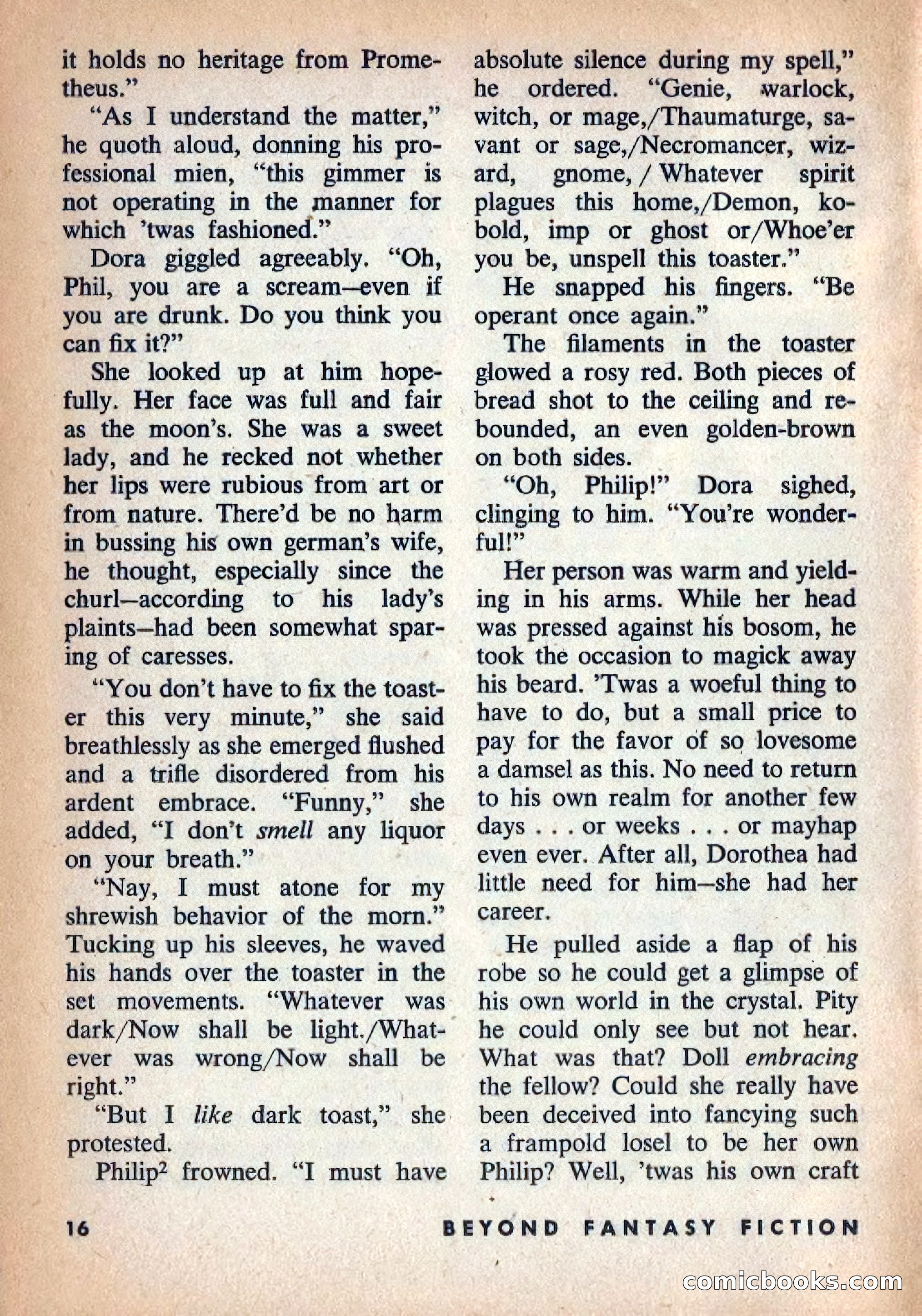Beyond Fantasy Fiction, Vol. 1, No. 4 — page 19 of 165