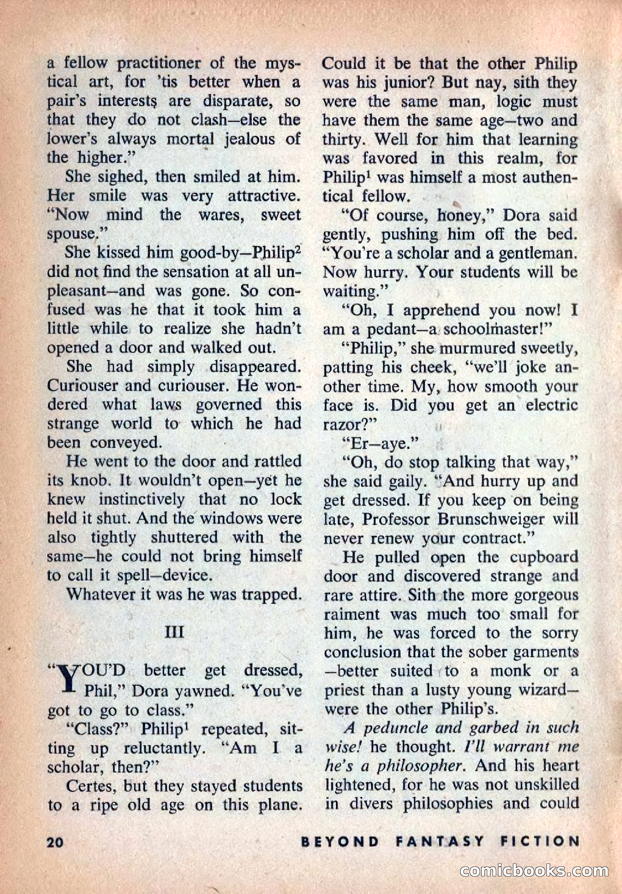 Beyond Fantasy Fiction, Vol. 1, No. 4 — page 23 of 165